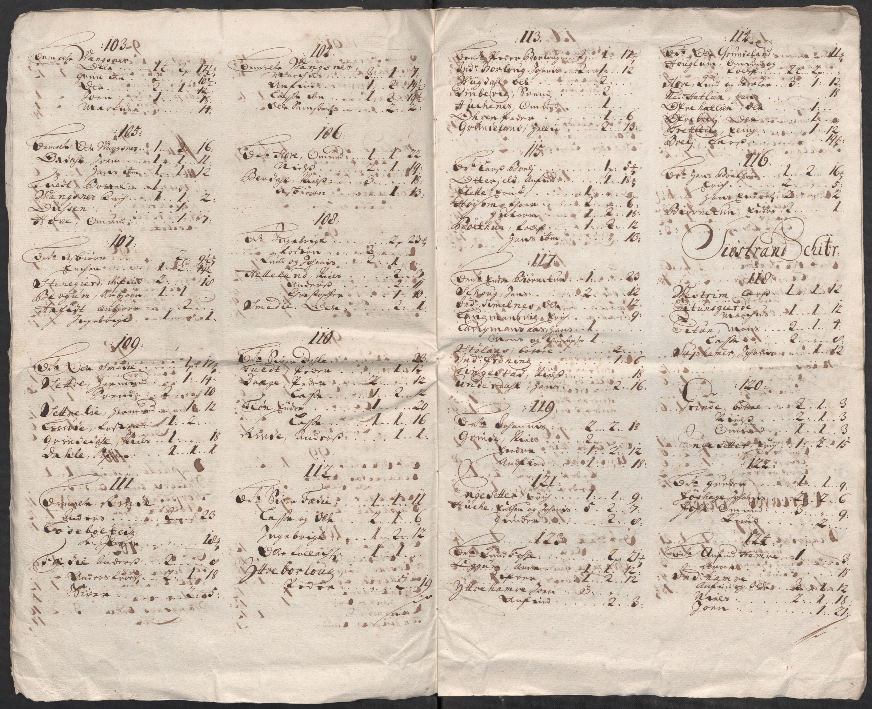 Rentekammeret inntil 1814, Reviderte regnskaper, Fogderegnskap, AV/RA-EA-4092/R52/L3318: Fogderegnskap Sogn, 1712, s. 308