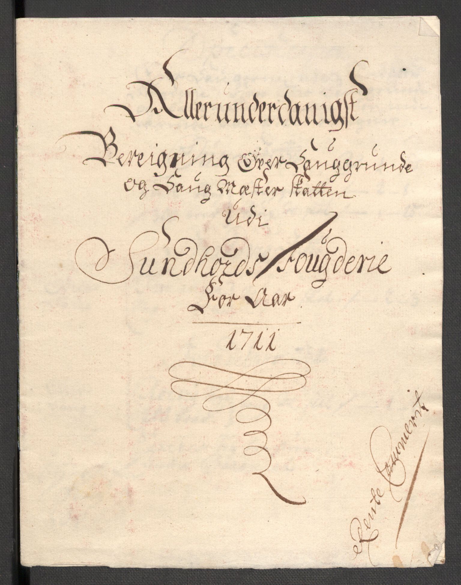 Rentekammeret inntil 1814, Reviderte regnskaper, Fogderegnskap, RA/EA-4092/R48/L2987: Fogderegnskap Sunnhordland og Hardanger, 1711, s. 144
