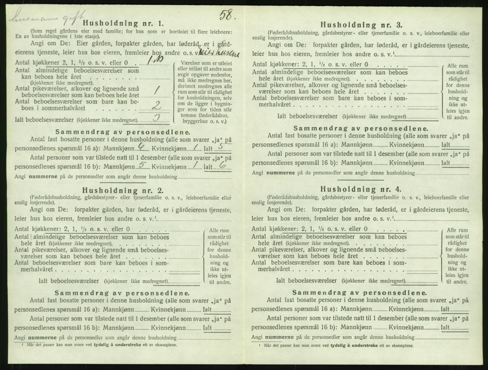 SAT, Folketelling 1920 for 1567 Rindal herred, 1920, s. 179