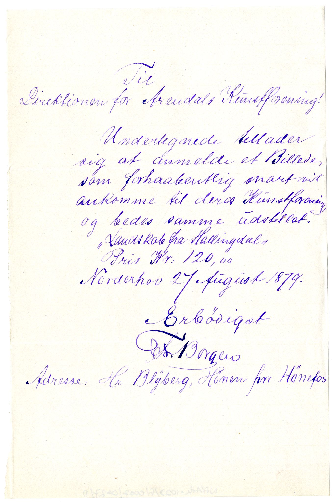 Diderik Maria Aalls brevsamling, NF/Ark-1023/F/L0002: D.M. Aalls brevsamling. B - C, 1799-1889, s. 148