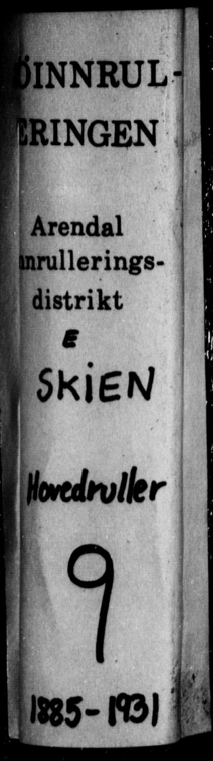 Skien innrulleringskontor, SAKO/A-832/F/Fb/L0009: Hovedrulle, 1885-1931, s. 1