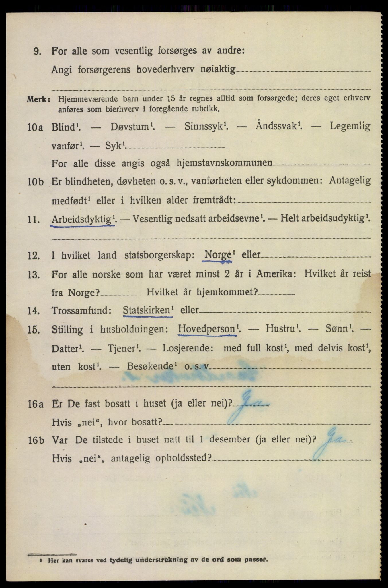 SAKO, Folketelling 1920 for 0819 Holla herred, 1920, s. 4762