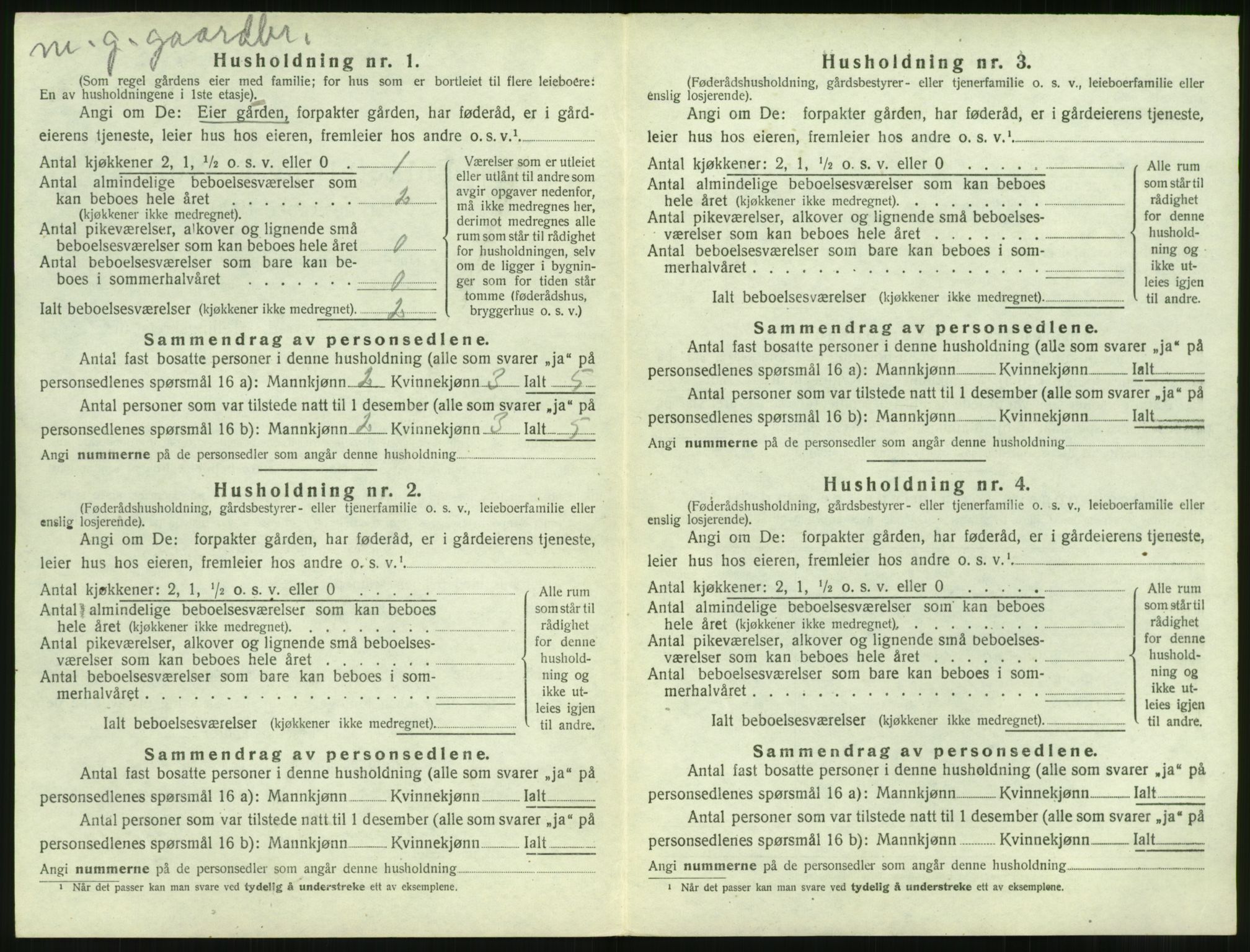 SAT, Folketelling 1920 for 1530 Vatne herred, 1920, s. 561