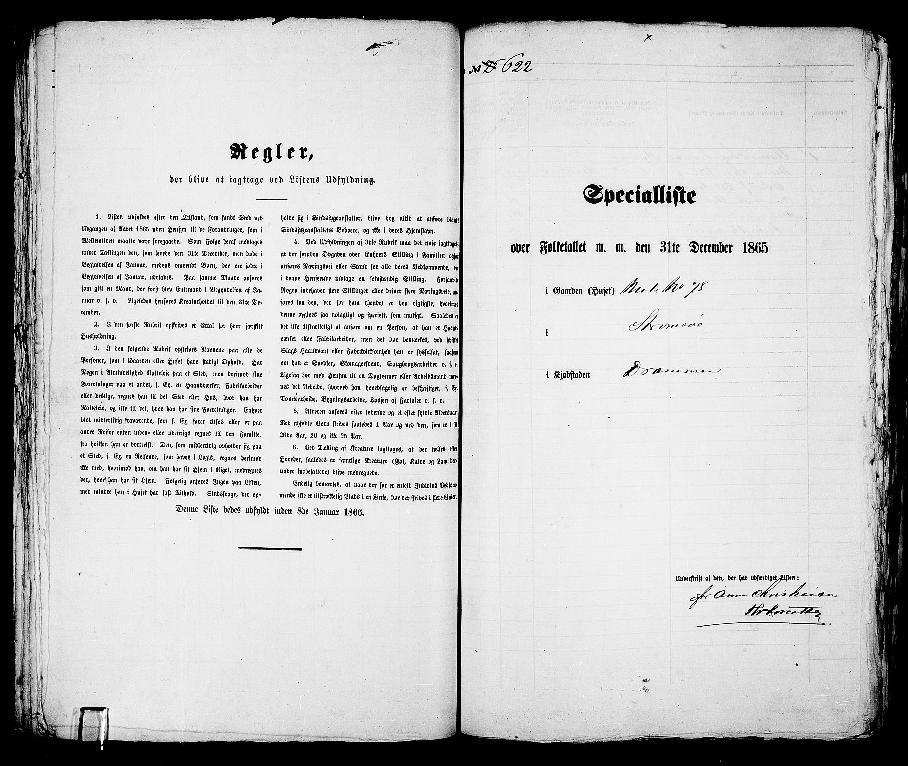 RA, Folketelling 1865 for 0602bP Strømsø prestegjeld i Drammen kjøpstad, 1865, s. 59