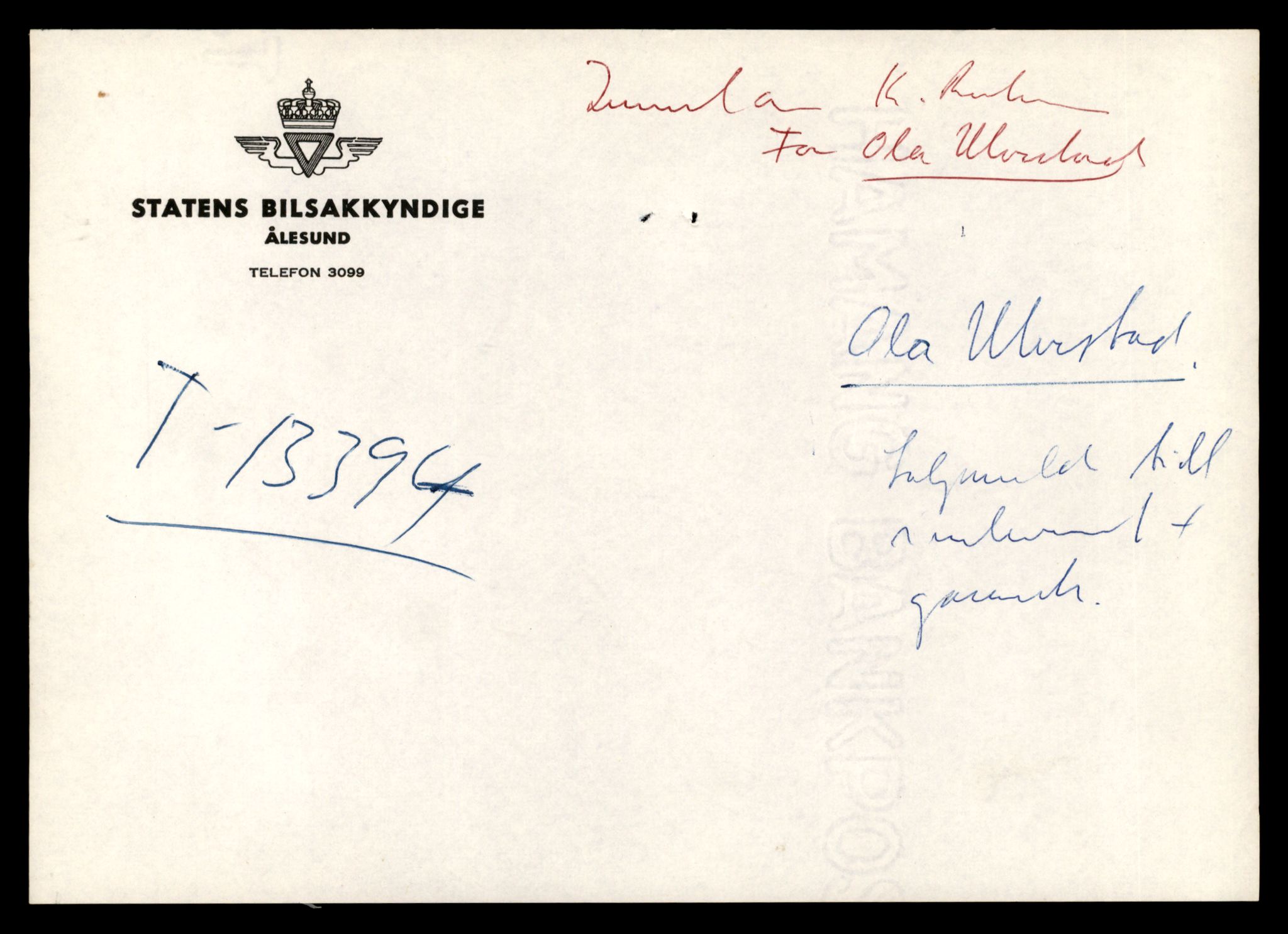 Møre og Romsdal vegkontor - Ålesund trafikkstasjon, AV/SAT-A-4099/F/Fe/L0039: Registreringskort for kjøretøy T 13361 - T 13530, 1927-1998, s. 545