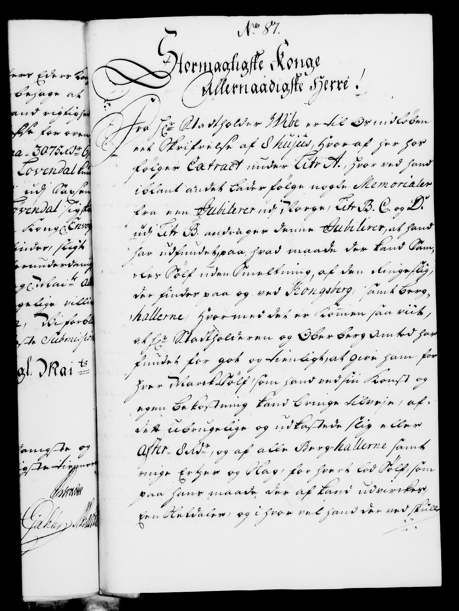 Rentekammeret, Kammerkanselliet, RA/EA-3111/G/Gf/Gfa/L0007: Norsk relasjons- og resolusjonsprotokoll (merket RK 52.7), 1724, s. 597