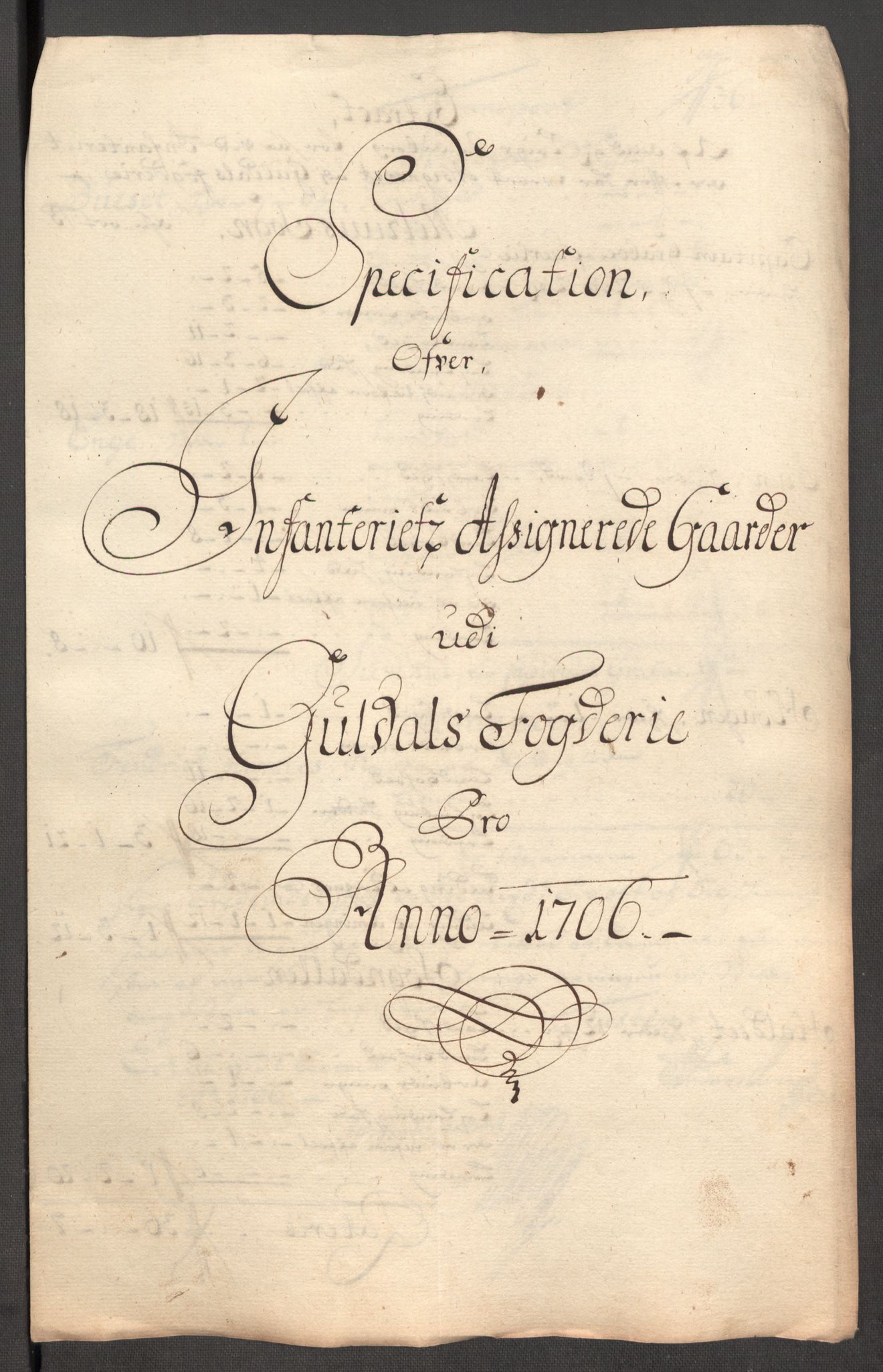 Rentekammeret inntil 1814, Reviderte regnskaper, Fogderegnskap, RA/EA-4092/R60/L3956: Fogderegnskap Orkdal og Gauldal, 1706, s. 362