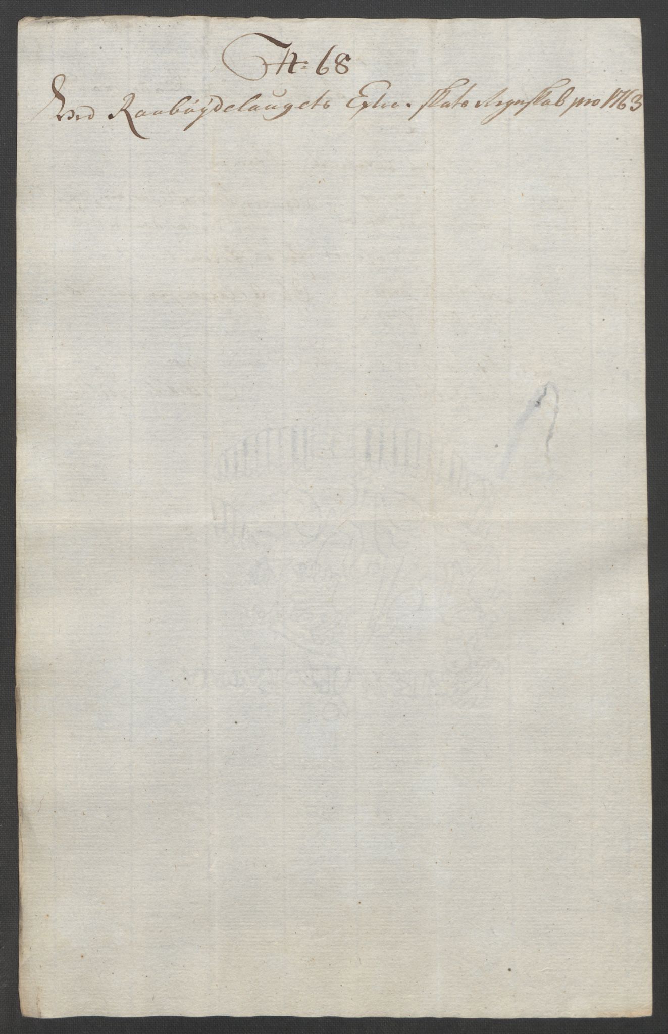 Rentekammeret inntil 1814, Reviderte regnskaper, Fogderegnskap, AV/RA-EA-4092/R40/L2517: Ekstraskatten Råbyggelag, 1762-1763, s. 438