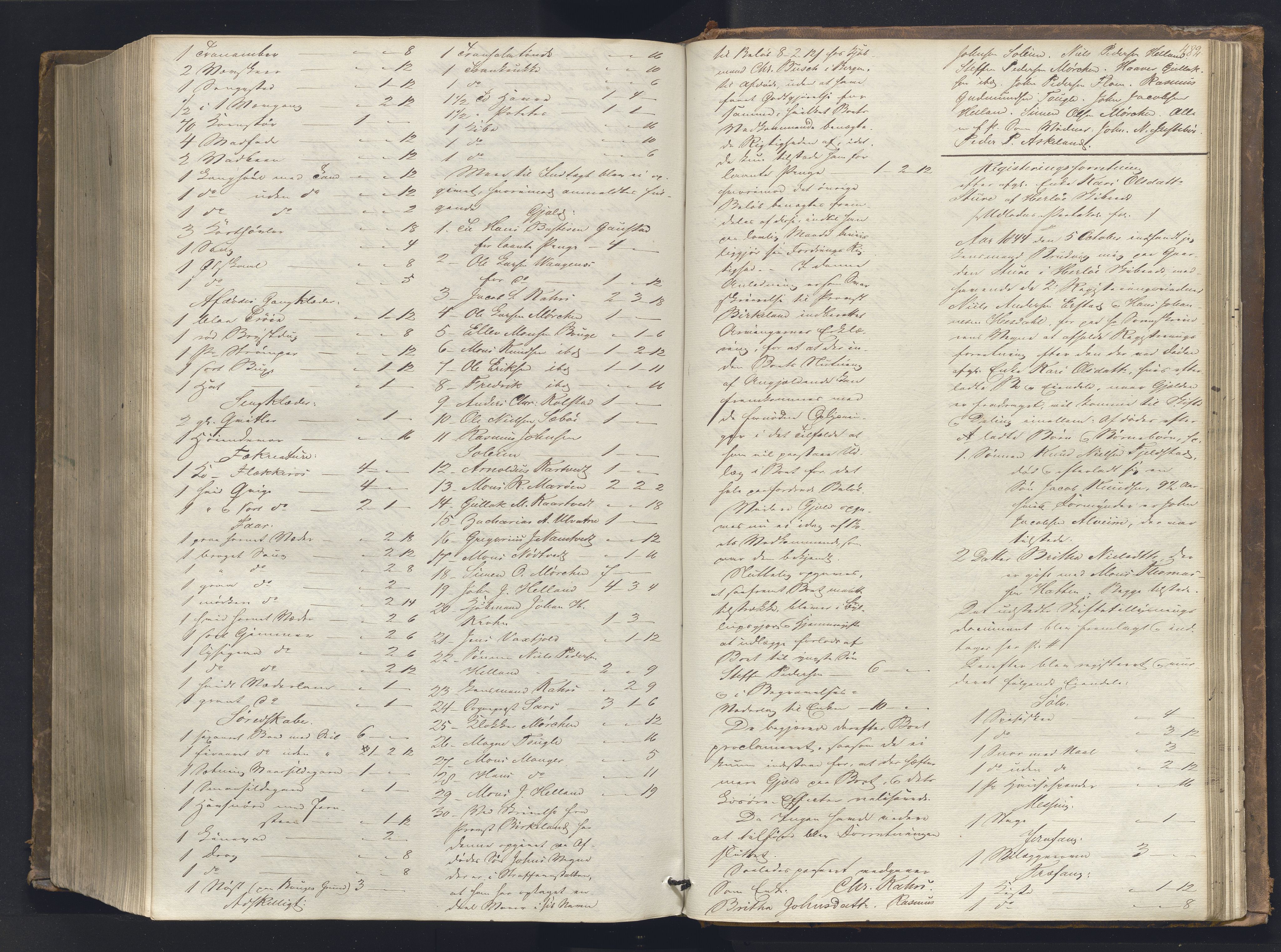 Nordhordland sorenskrivar, AV/SAB-A-2901/1/H/Hb/L0001: Registreringsprotokollar, 1841-1845, s. 482
