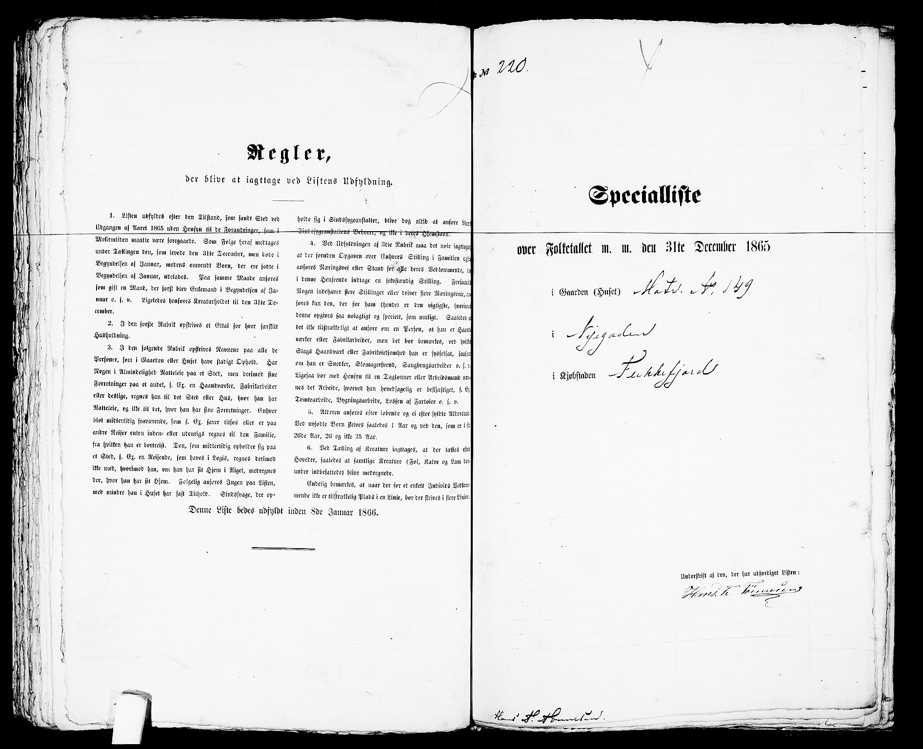 RA, Folketelling 1865 for 1004B Flekkefjord prestegjeld, Flekkefjord kjøpstad, 1865, s. 450