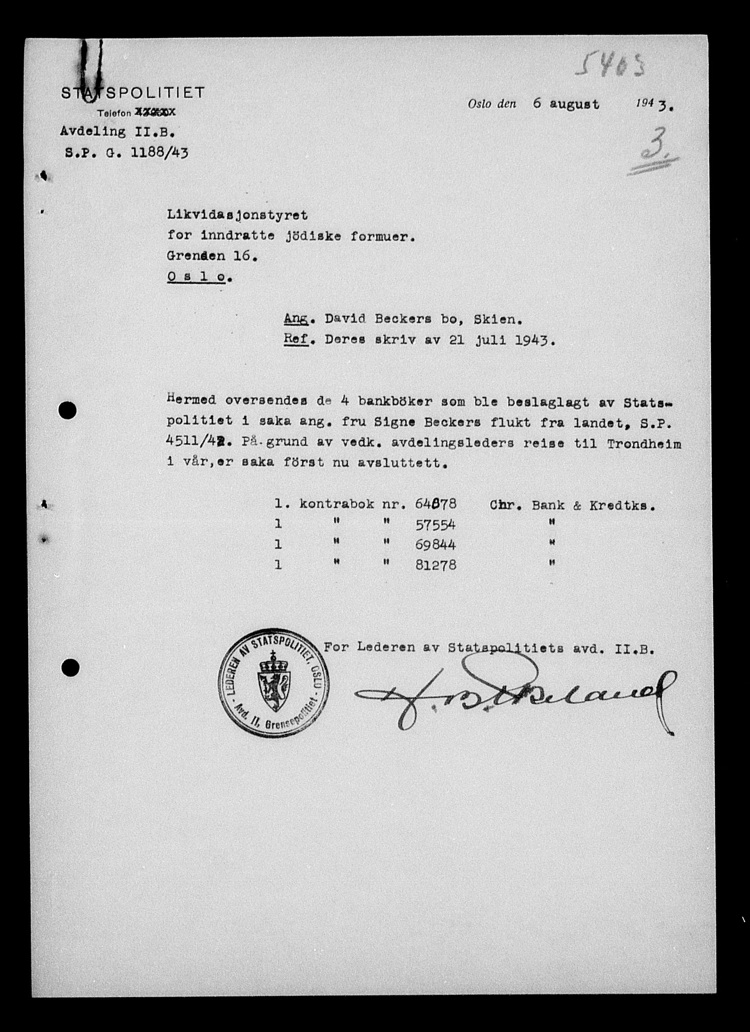 Justisdepartementet, Tilbakeføringskontoret for inndratte formuer, AV/RA-S-1564/H/Hc/Hcd/L0991: --, 1945-1947, s. 17
