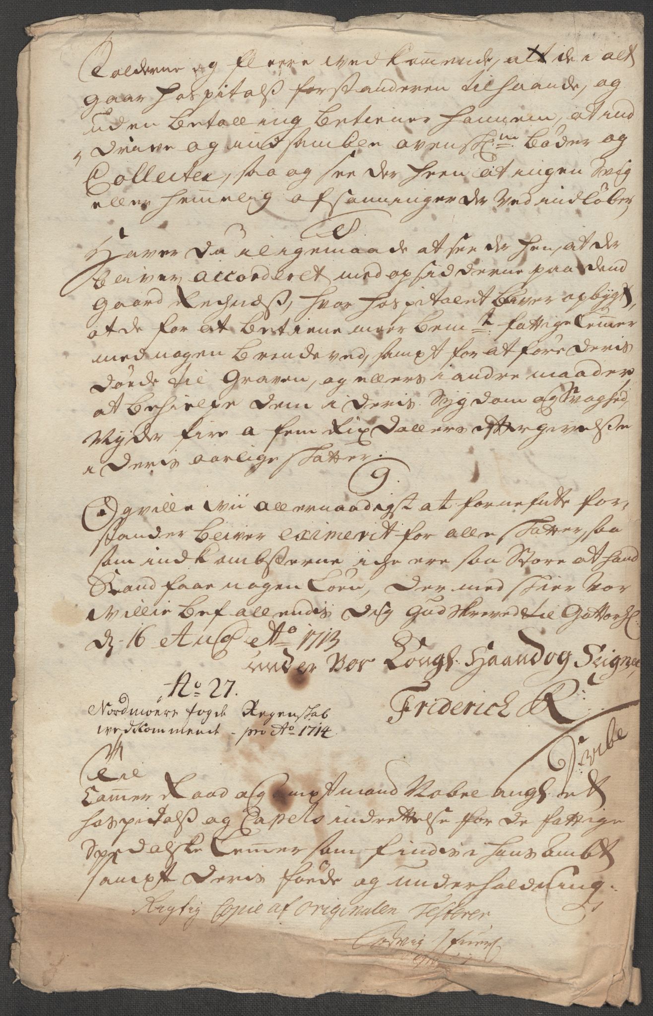 Rentekammeret inntil 1814, Reviderte regnskaper, Fogderegnskap, AV/RA-EA-4092/R56/L3748: Fogderegnskap Nordmøre, 1714-1715, s. 161