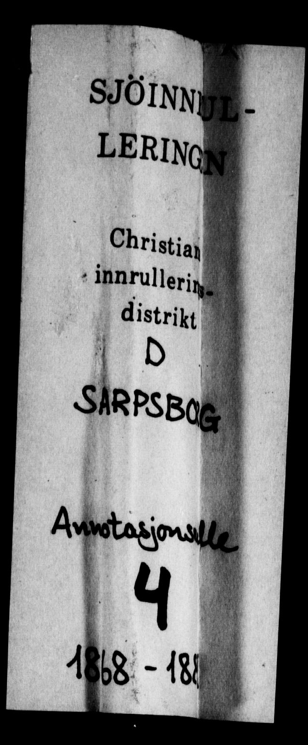 Sarpsborg mønstringskontor, SAO/A-10569c/F/Fc/Fca/L0004: Annotasjonsrulle, 1868-1881, s. 1