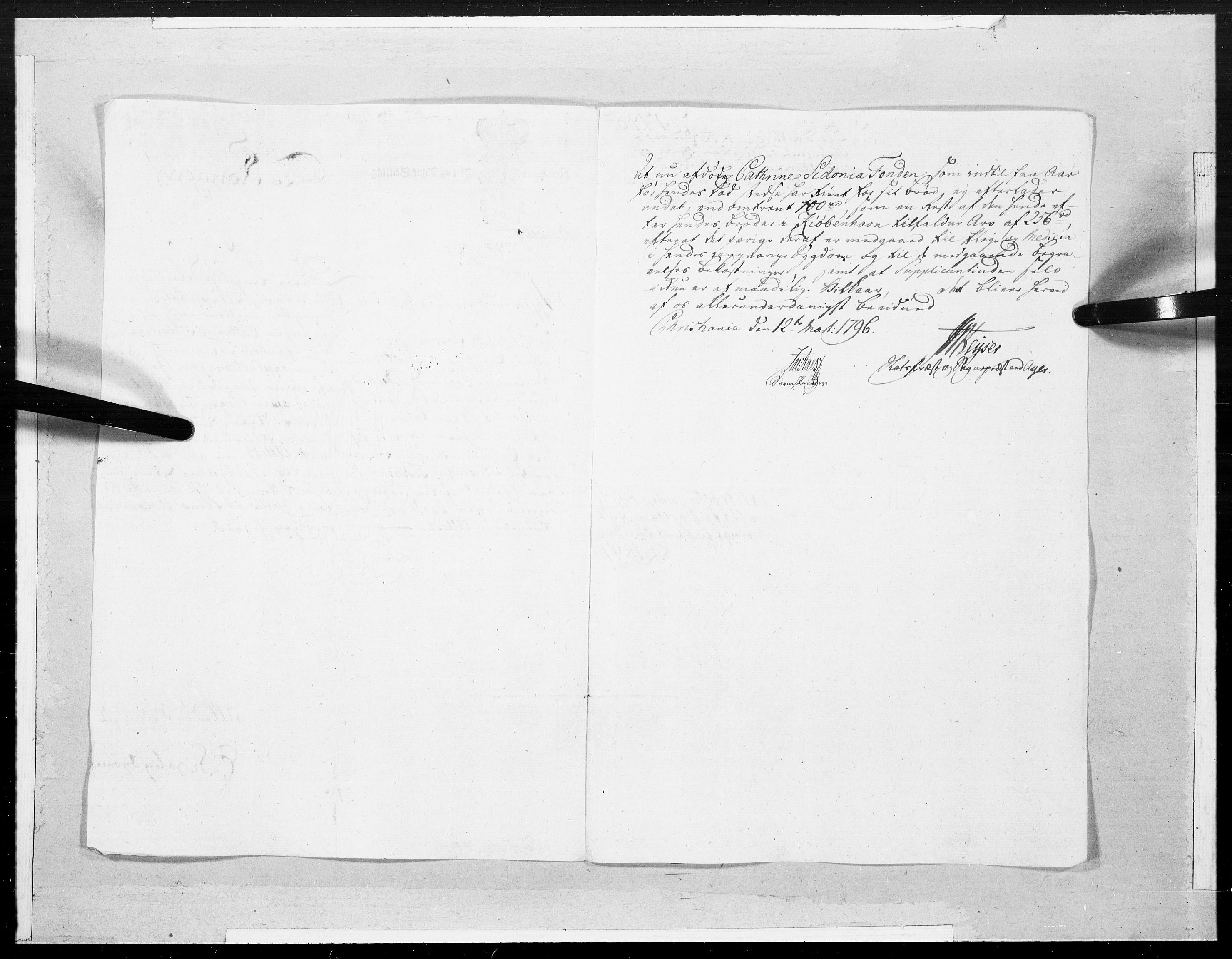 Danske Kanselli 1572-1799, AV/RA-EA-3023/F/Fc/Fcc/Fcca/L0305: Norske innlegg 1572-1799, 1796, s. 24