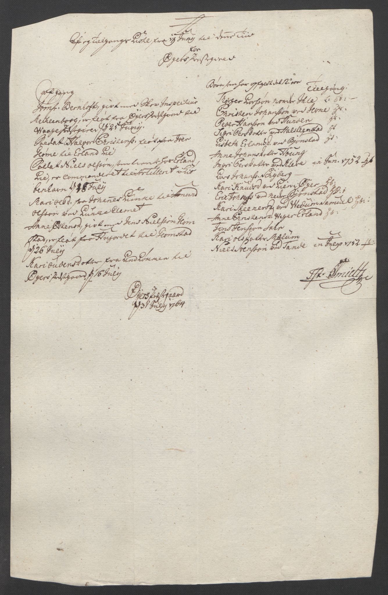 Rentekammeret inntil 1814, Reviderte regnskaper, Fogderegnskap, AV/RA-EA-4092/R17/L1266: Ekstraskatten Gudbrandsdal, 1762-1766, s. 367