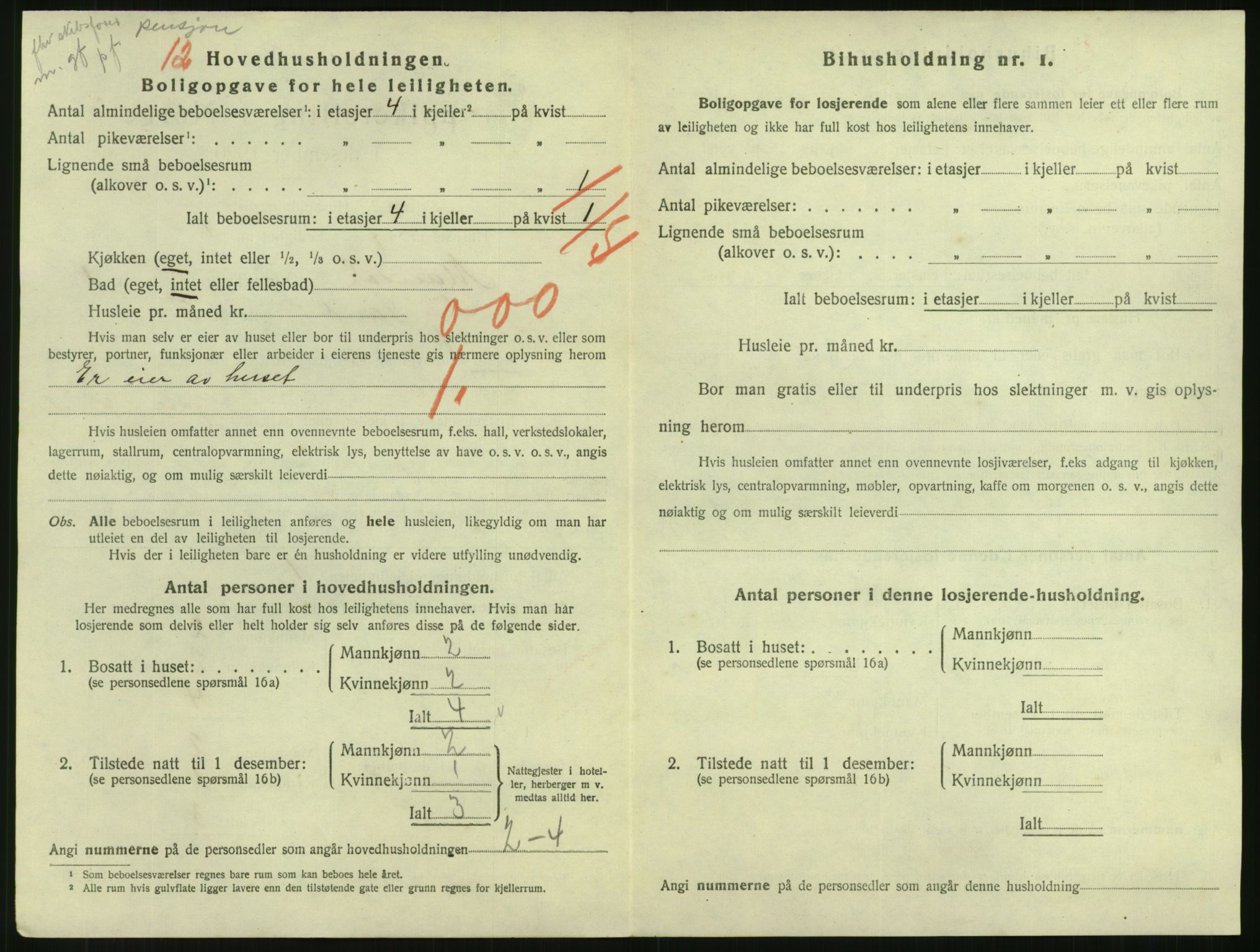 SAK, Folketelling 1920 for 1002 Mandal ladested, 1920, s. 1444