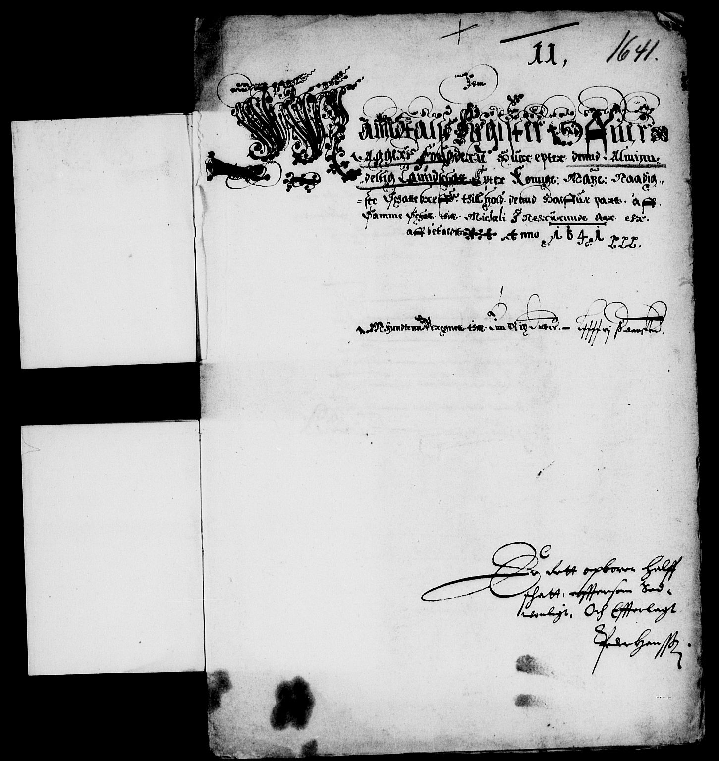 Rentekammeret inntil 1814, Reviderte regnskaper, Lensregnskaper, RA/EA-5023/R/Rb/Rba/L0158: Akershus len, 1641