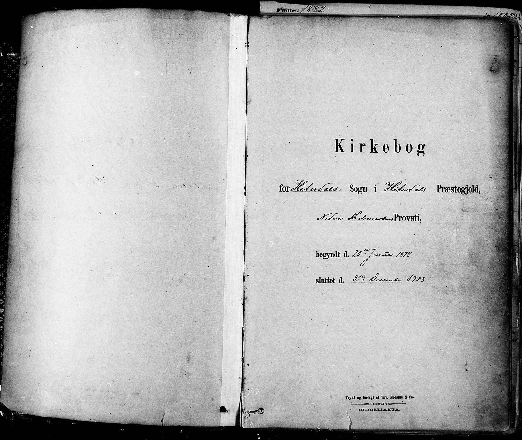 Heddal kirkebøker, AV/SAKO-A-268/F/Fa/L0008: Ministerialbok nr. I 8, 1878-1903