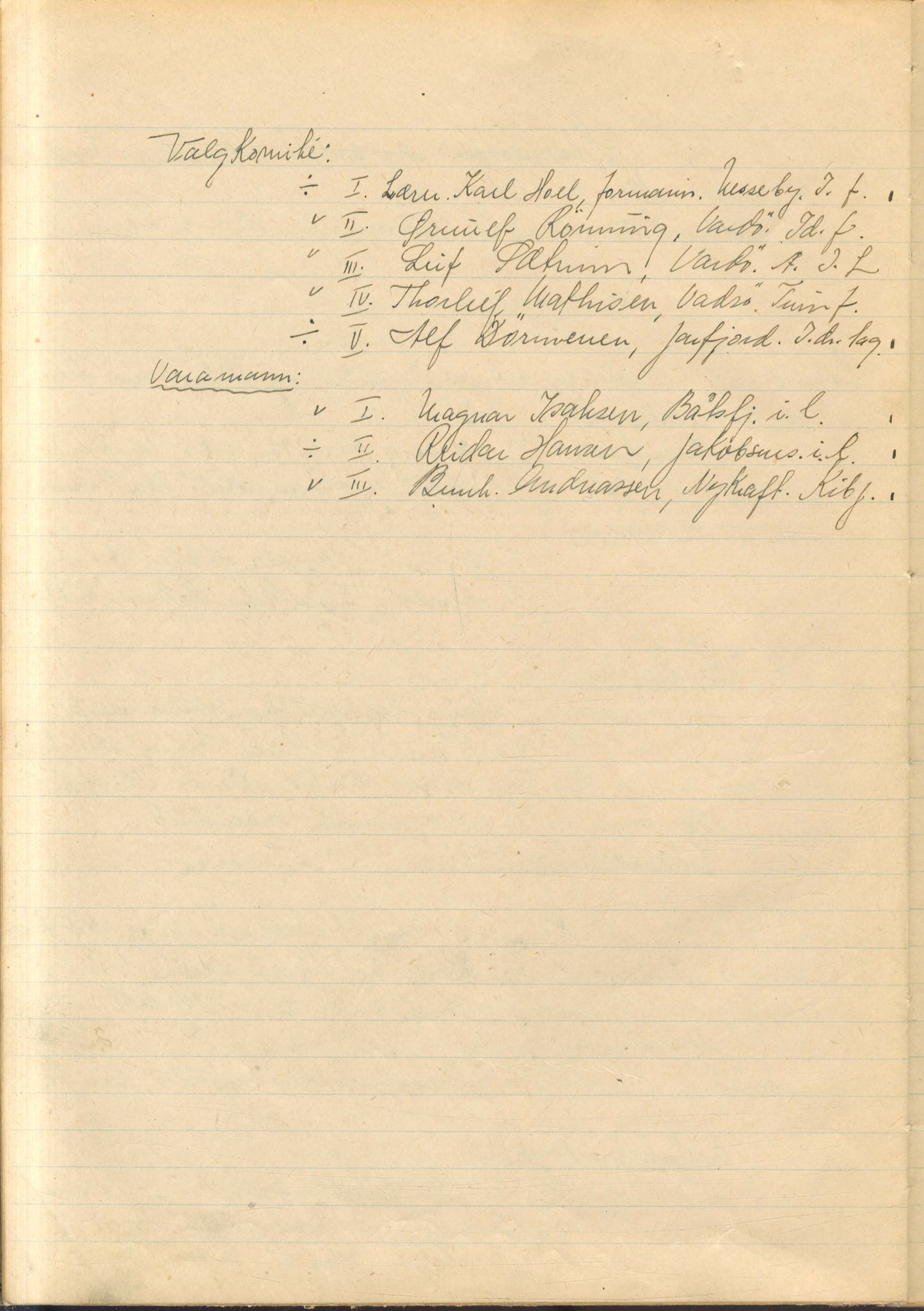 Aust-Finnmark Idrettskrets , FMFB/A-1041/A/L0001: Møteprotokoll for interimstyre, 1945-1951, s. 16