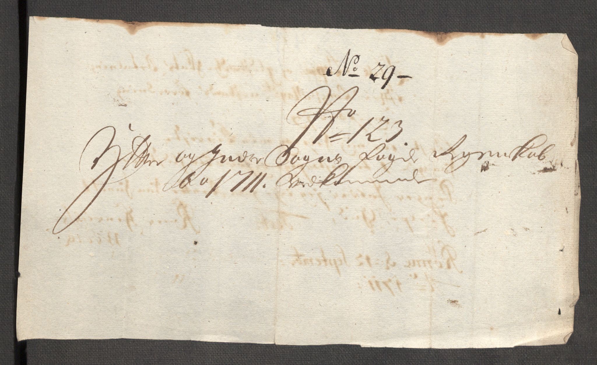 Rentekammeret inntil 1814, Reviderte regnskaper, Fogderegnskap, RA/EA-4092/R52/L3317: Fogderegnskap Sogn, 1711, s. 473