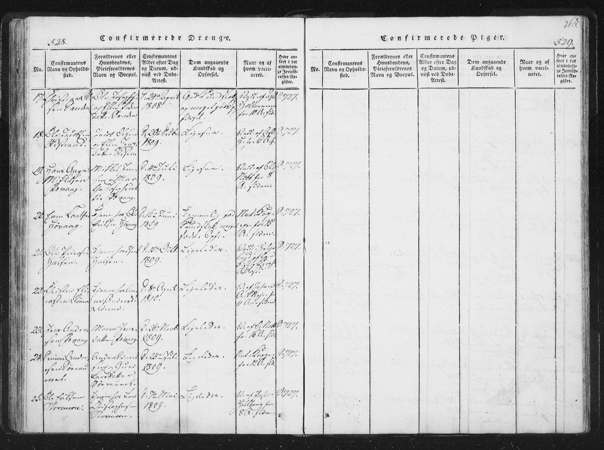 Ministerialprotokoller, klokkerbøker og fødselsregistre - Sør-Trøndelag, SAT/A-1456/659/L0734: Ministerialbok nr. 659A04, 1818-1825, s. 528-529