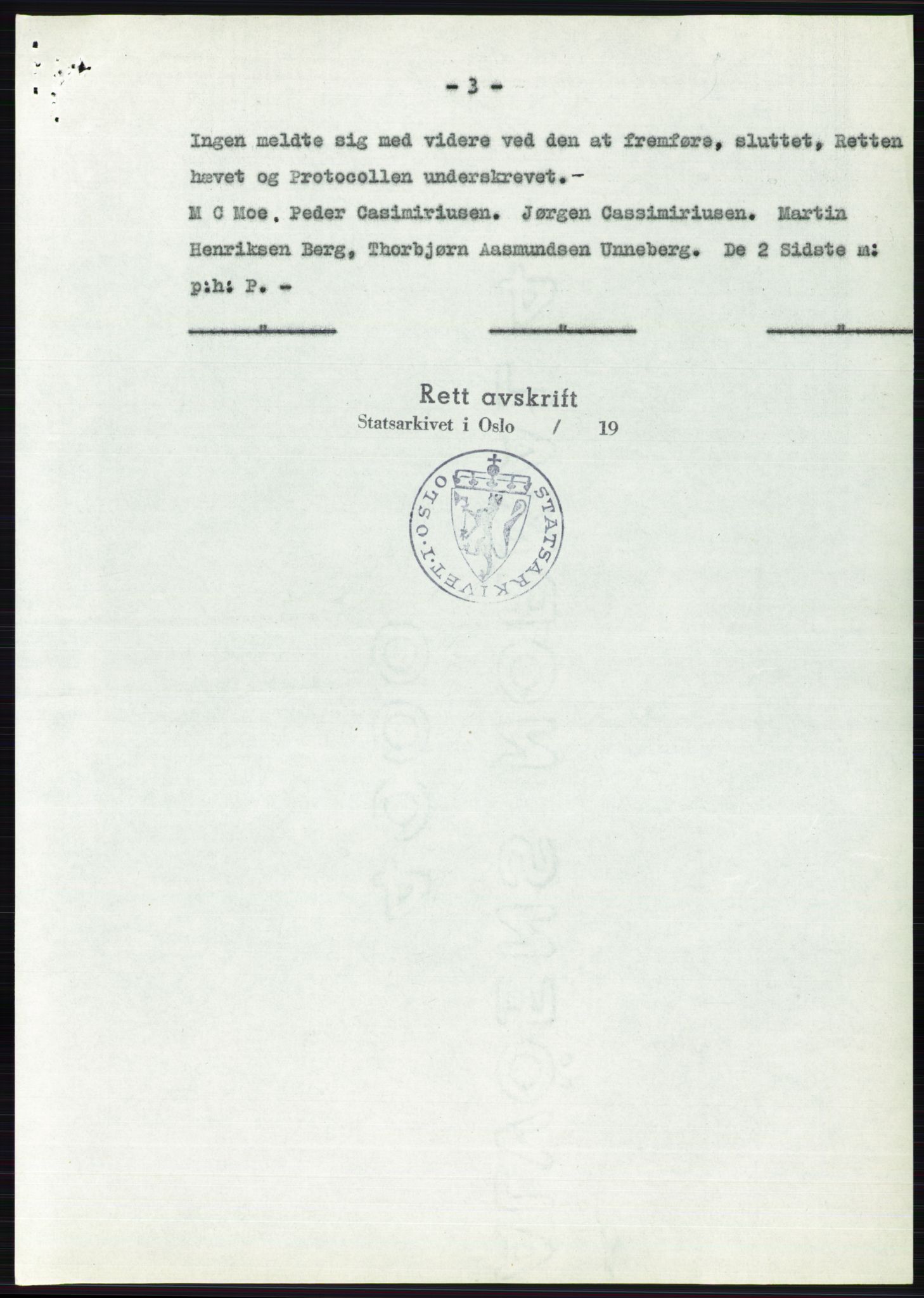 Statsarkivet i Oslo, AV/SAO-A-10621/Z/Zd/L0001: Avskrifter, j.nr 34/1953 og 385-1291/1954, 1953-1954, s. 521