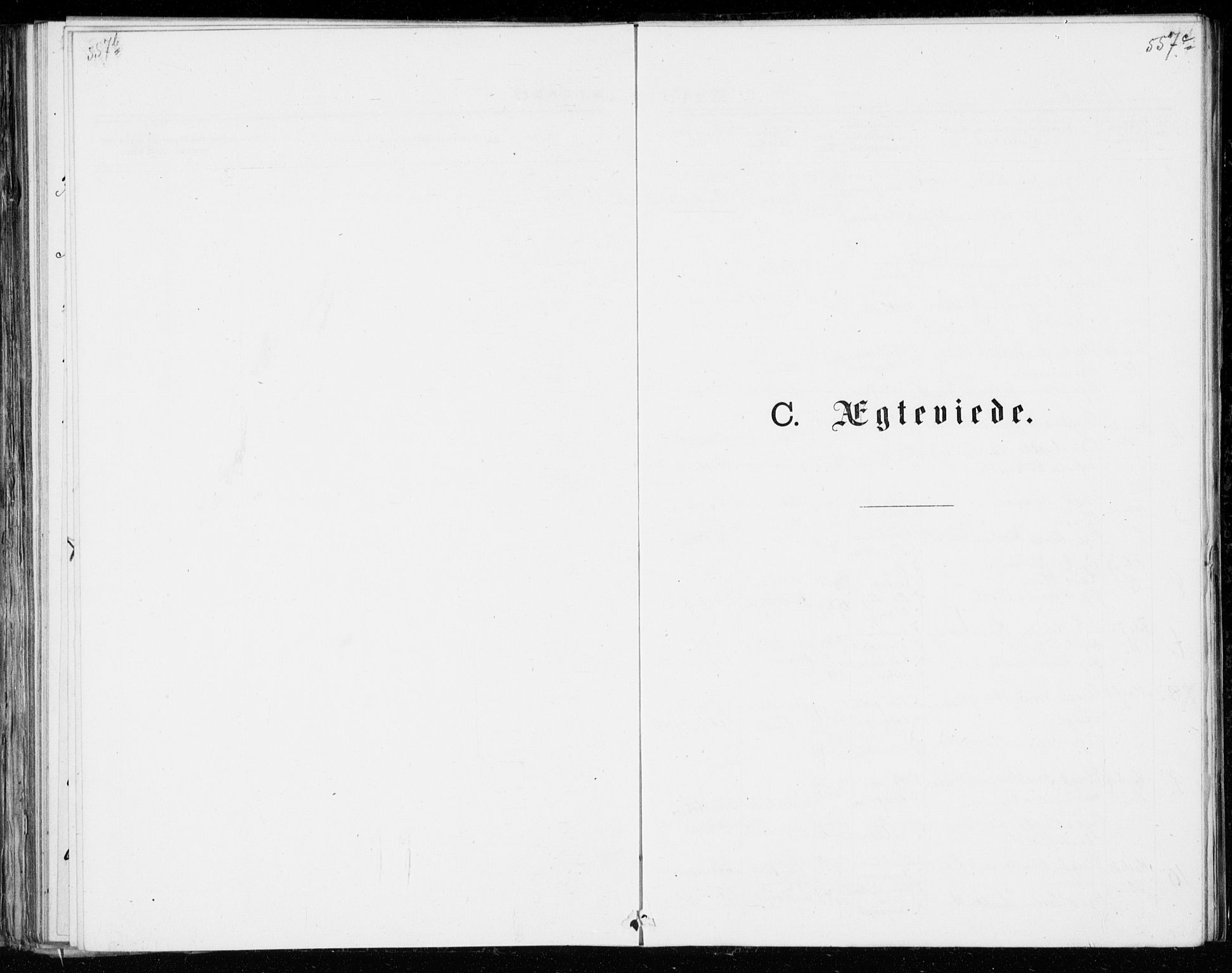 Eiker kirkebøker, SAKO/A-4/G/Ga/L0004: Klokkerbok nr. I 4, 1877-1877, s. 557