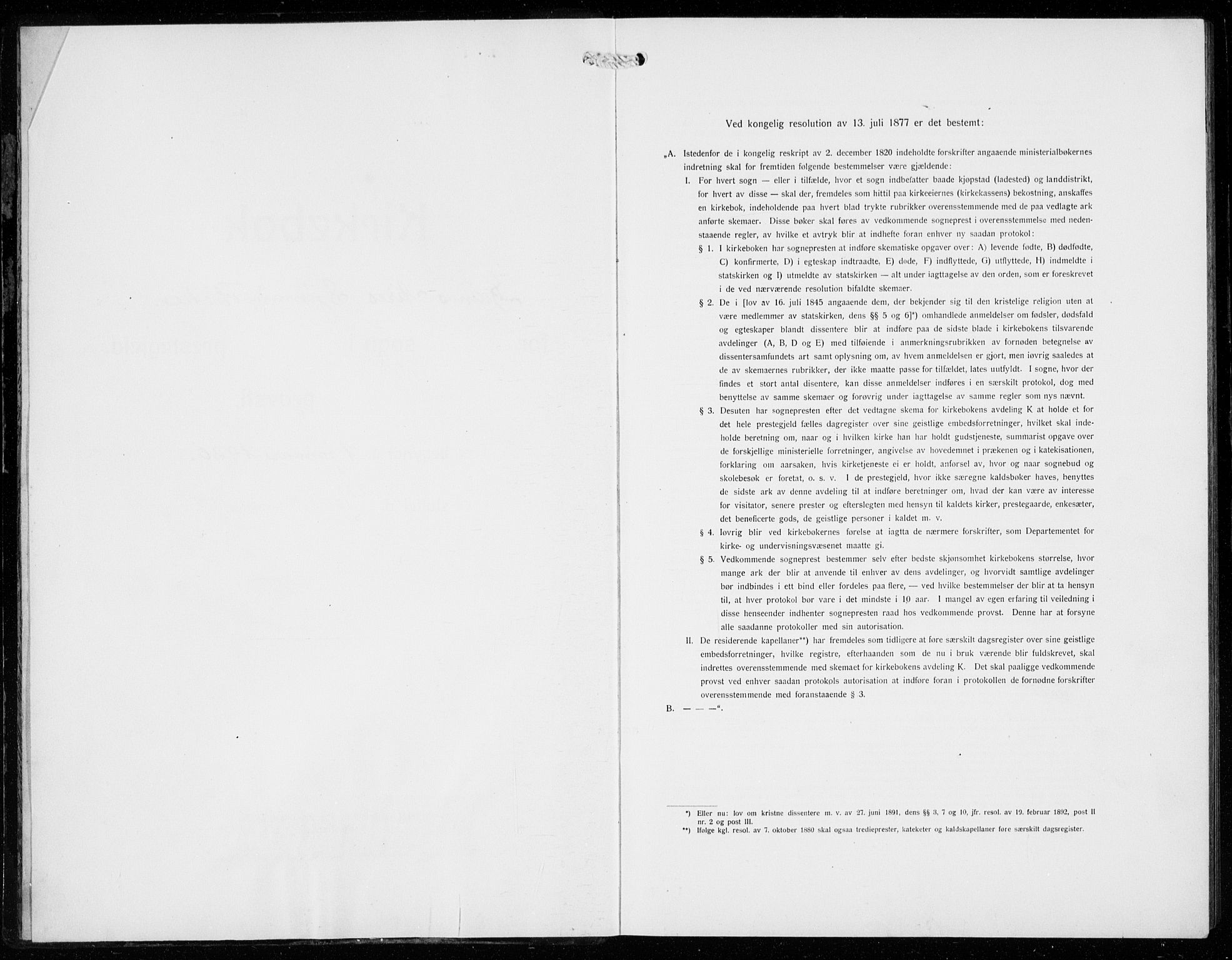 Den norske sjømannsmisjon i utlandet/Syd-Amerika (Buenos Aires m.fl.), SAB/SAB/PA-0118/H/Ha/L0003: Ministerialbok nr. A 3, 1920-1938