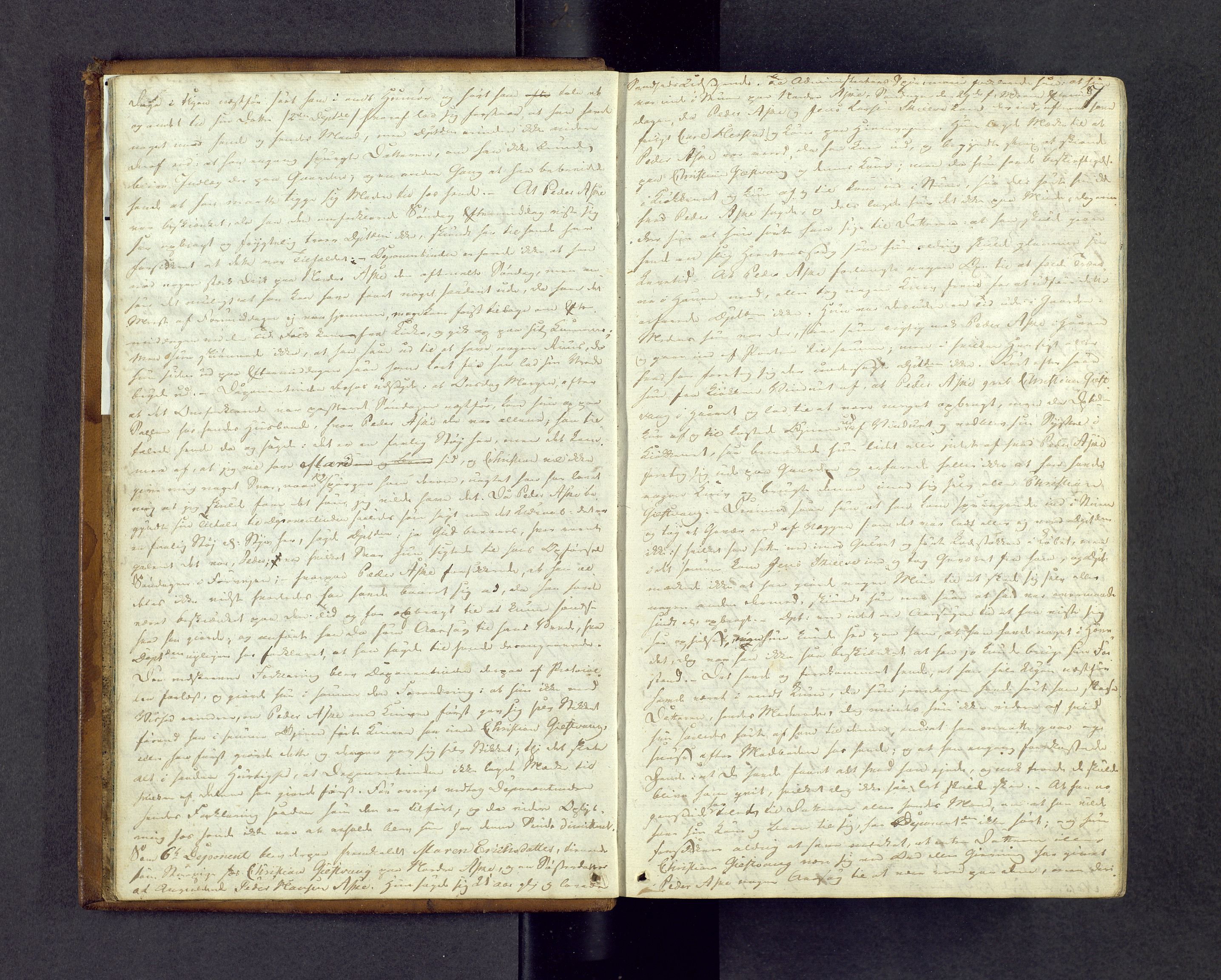 Nord-Hedmark sorenskriveri, AV/SAH-TING-012/G/Gc/L0002: Ekstrarettsprotokoll, 1824-1829, s. 6b-7a
