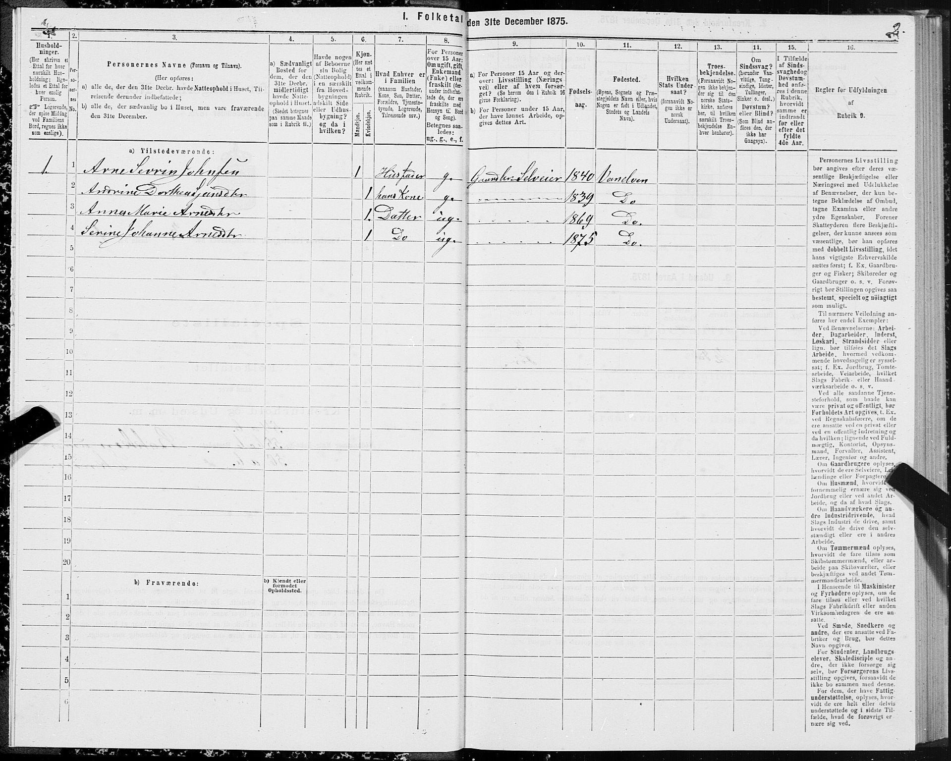 SAT, Folketelling 1875 for 1511P Vanylven prestegjeld, 1875, s. 2002