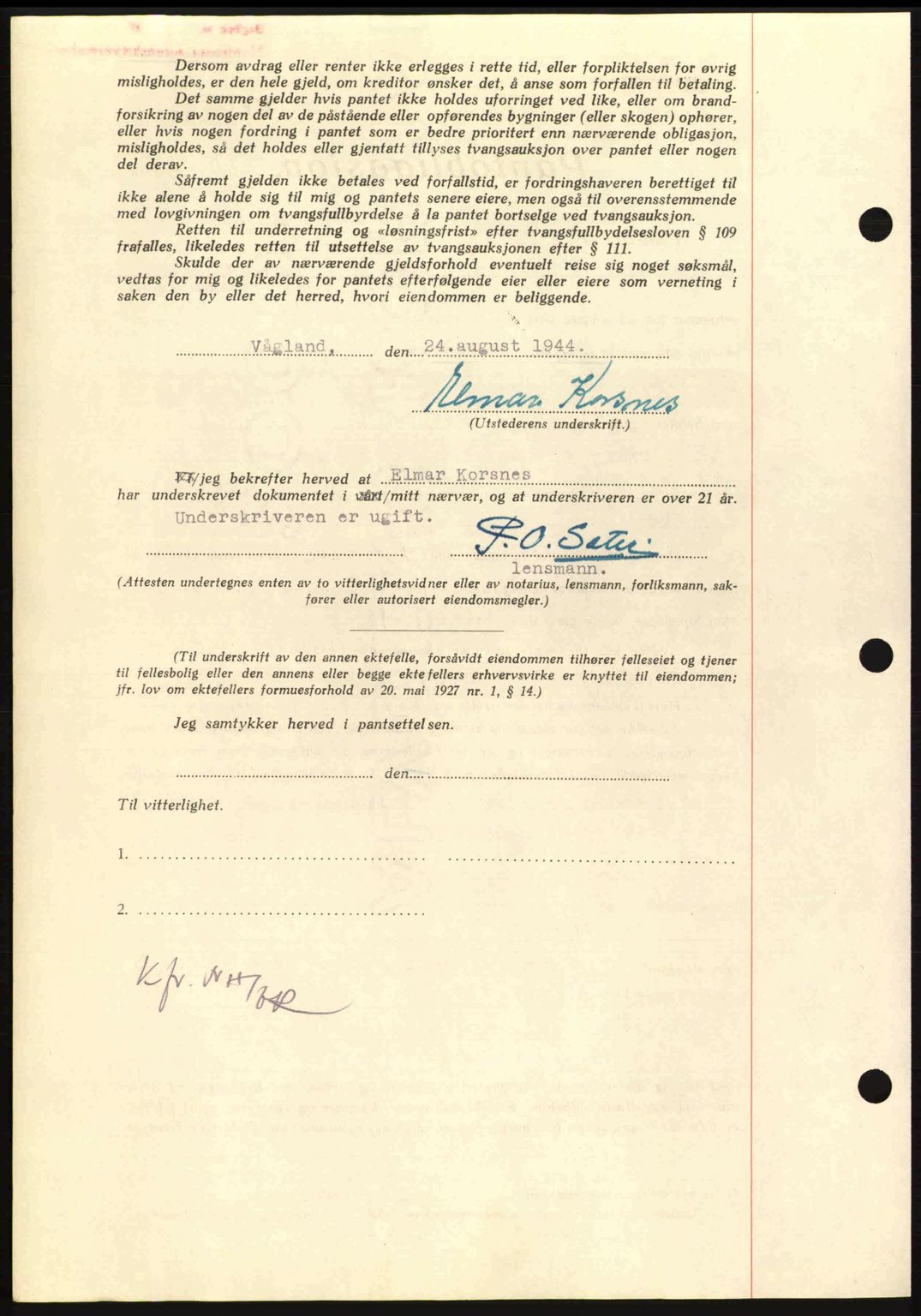 Nordmøre sorenskriveri, AV/SAT-A-4132/1/2/2Ca: Pantebok nr. B92, 1944-1945, Dagboknr: 1479/1944