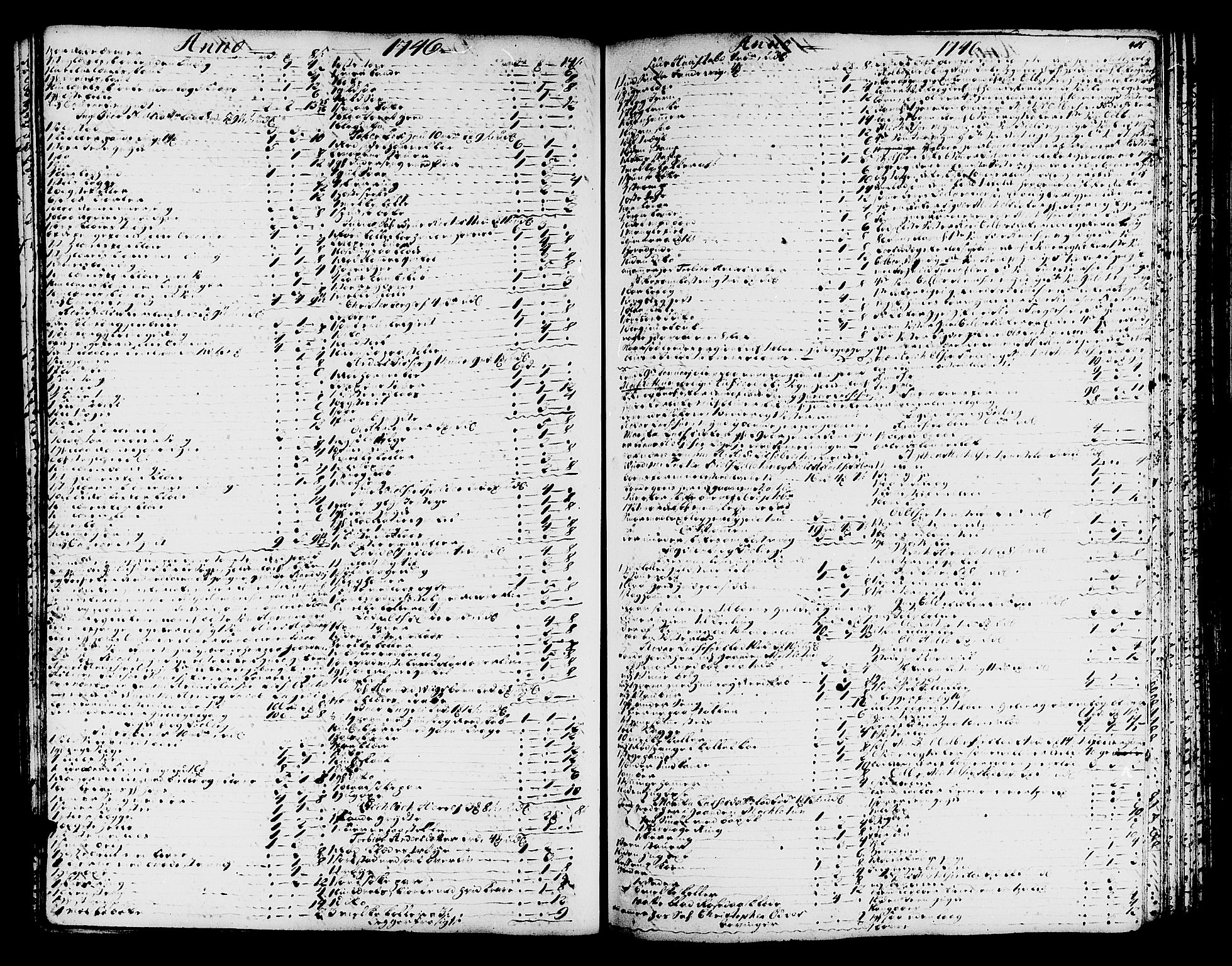 Hardanger og Voss sorenskriveri, SAB/A-2501/4/4A/4Ac/L0005b: Skifterettsprotokoll for sorenskriveriet, 1739-1747, s. 485b-486a
