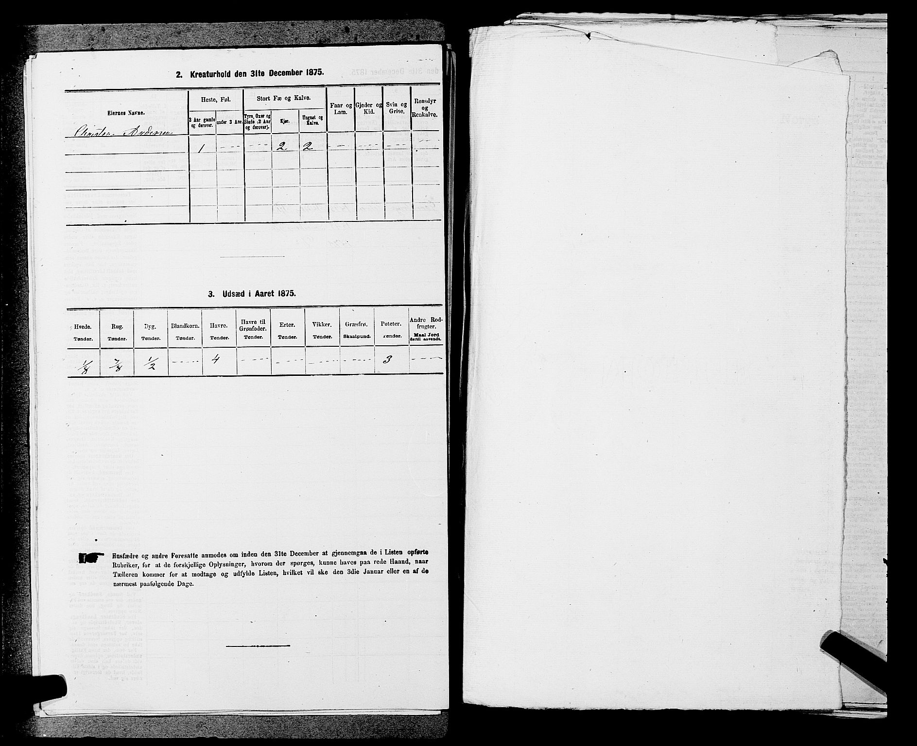 SAKO, Folketelling 1875 for 0725P Tjølling prestegjeld, 1875, s. 1029