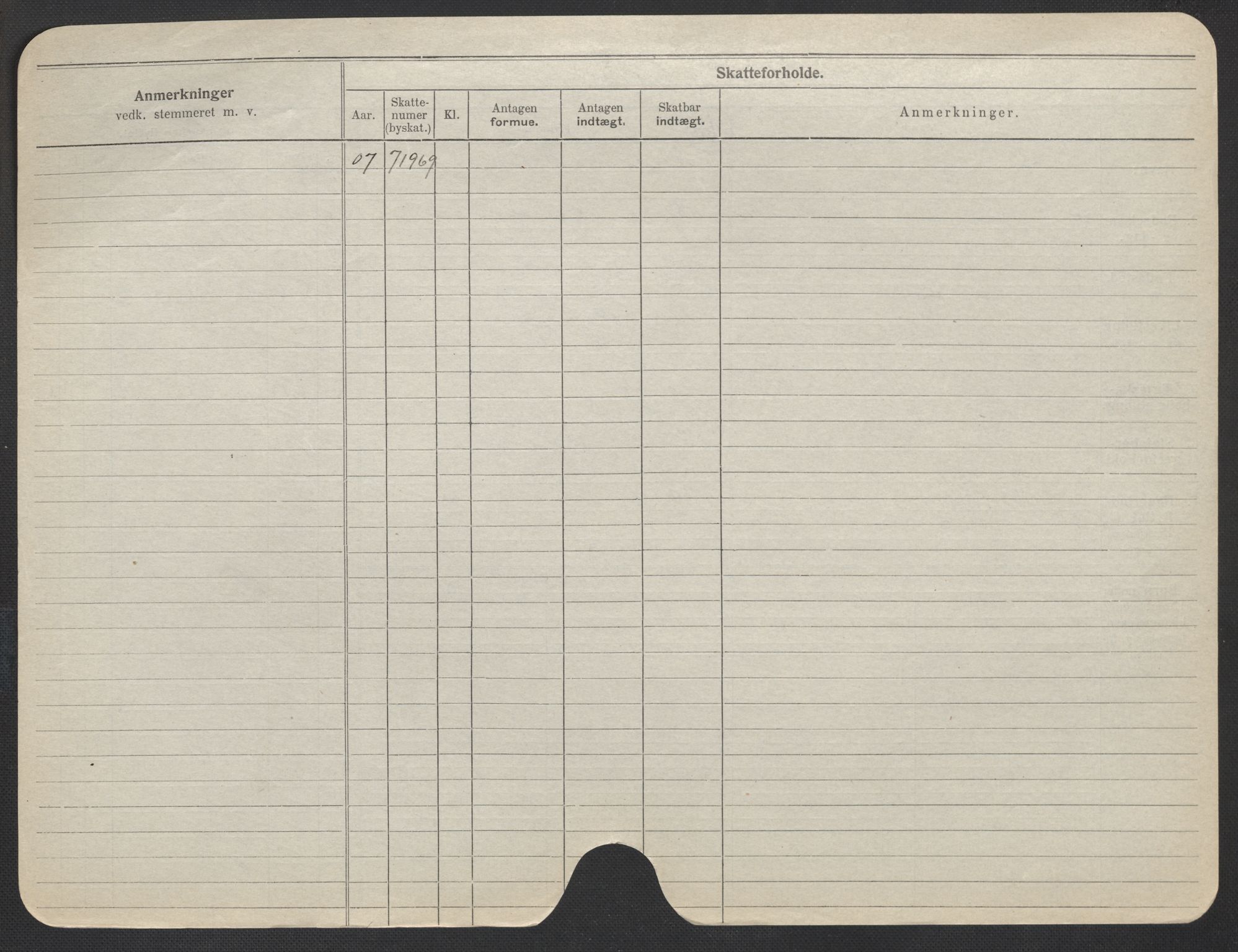 Oslo folkeregister, Registerkort, AV/SAO-A-11715/F/Fa/Fac/L0018: Kvinner, 1906-1914, s. 1276b