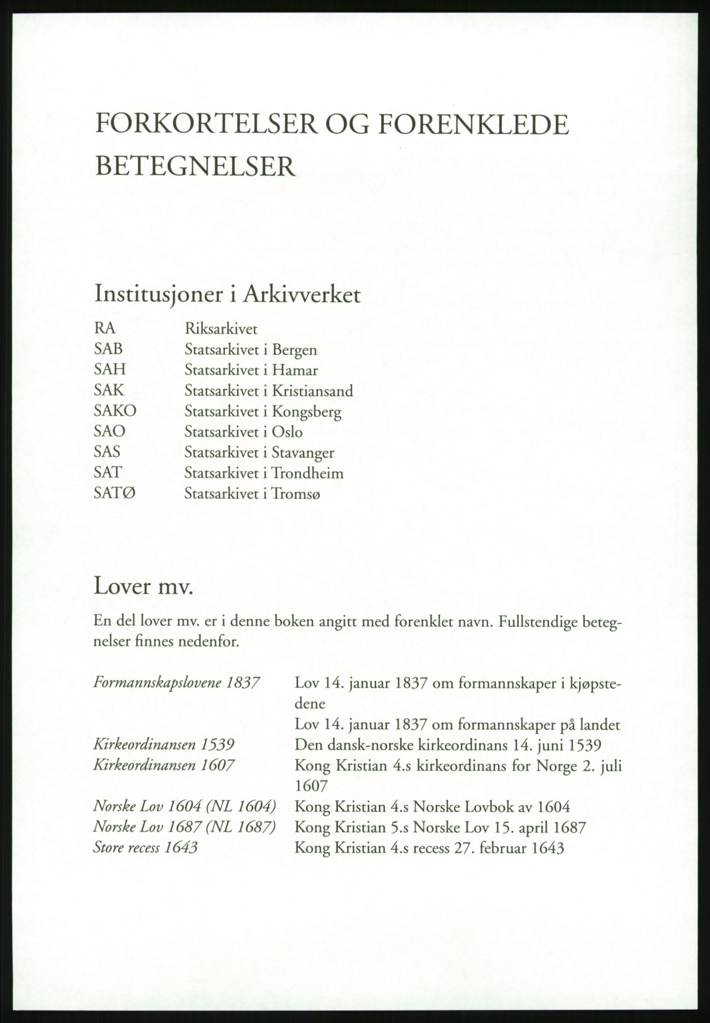Publikasjoner utgitt av Arkivverket, PUBL/PUBL-001/B/0019: Liv Mykland: Håndbok for brukere av statsarkivene (2005), 2005, s. 438