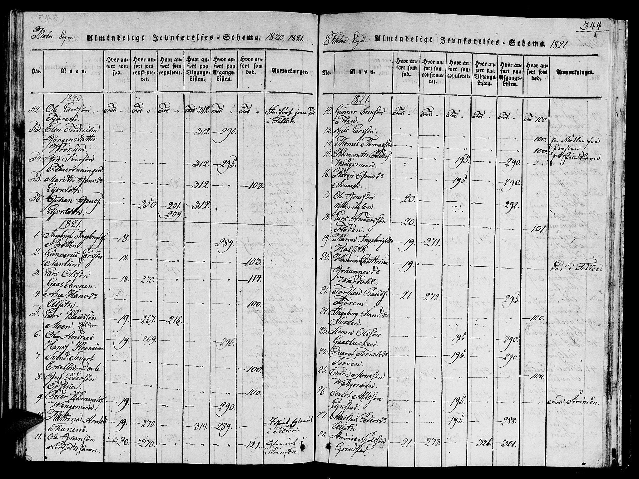 Ministerialprotokoller, klokkerbøker og fødselsregistre - Sør-Trøndelag, AV/SAT-A-1456/618/L0450: Klokkerbok nr. 618C01, 1816-1865, s. 344