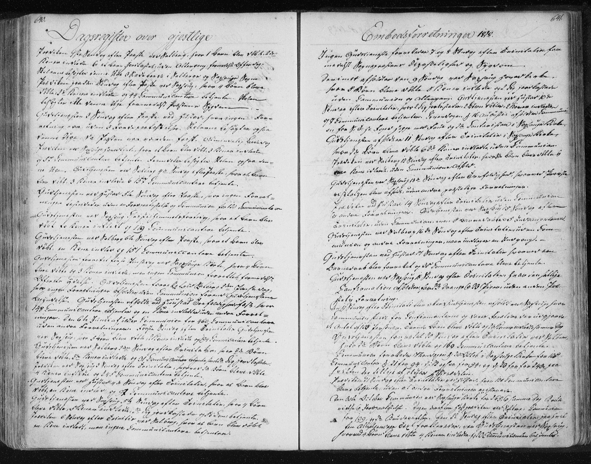 Ministerialprotokoller, klokkerbøker og fødselsregistre - Nord-Trøndelag, SAT/A-1458/730/L0276: Ministerialbok nr. 730A05, 1822-1830, s. 640-641