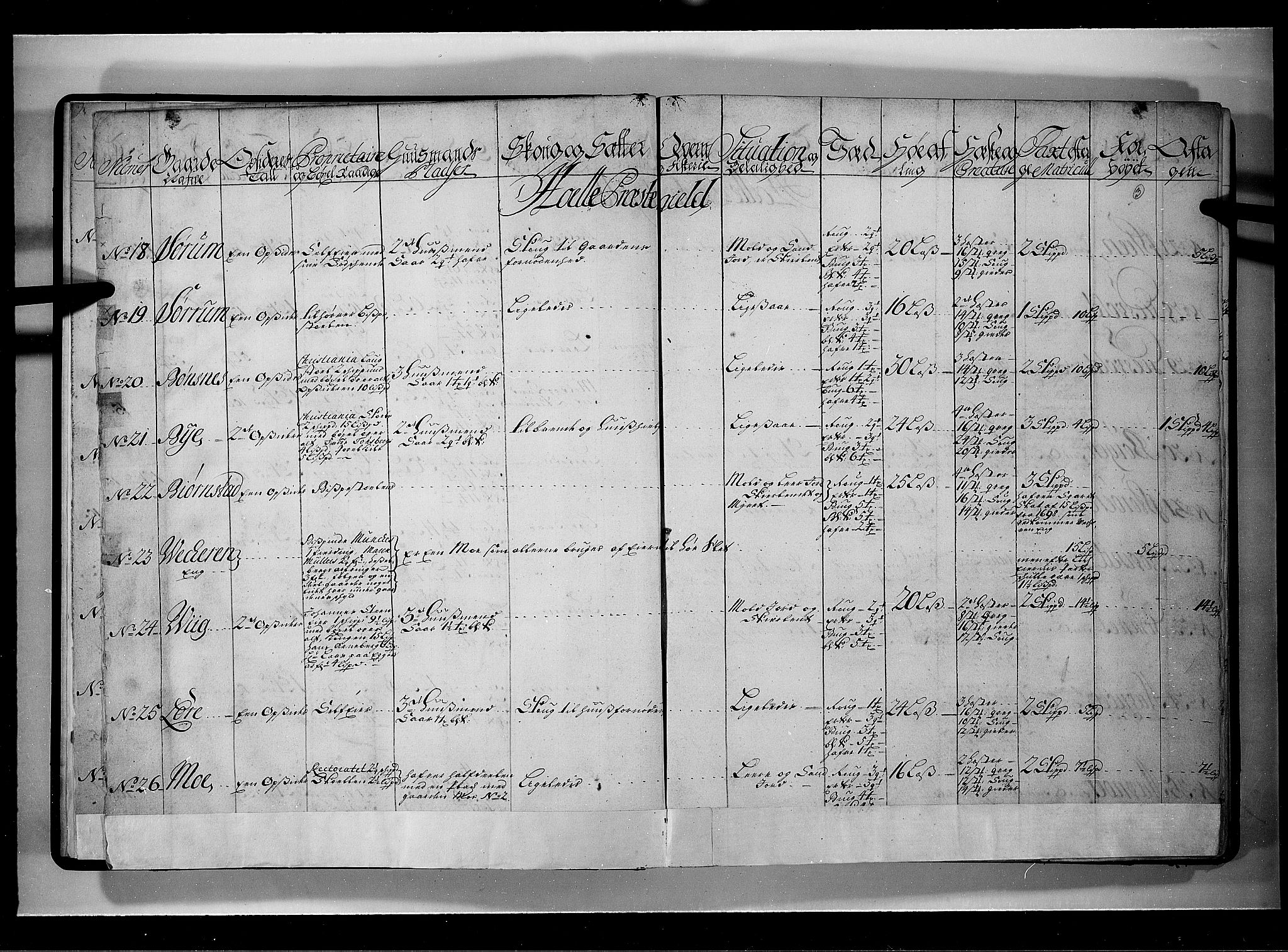 Rentekammeret inntil 1814, Realistisk ordnet avdeling, RA/EA-4070/N/Nb/Nbf/L0109: Ringerike og Hallingdal eksaminasjonsprotokoll, 1723, s. 2b-3a