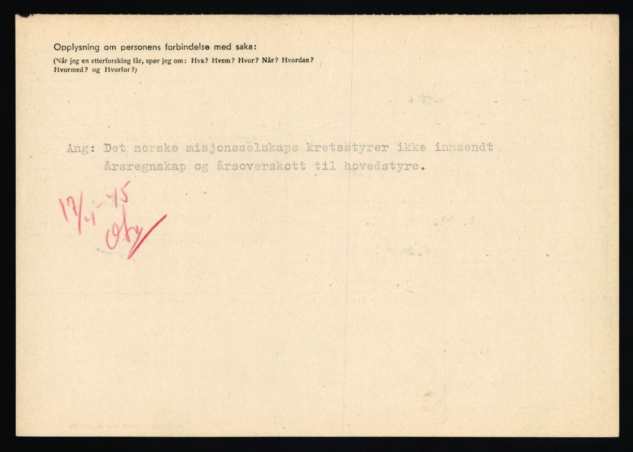 Statspolitiet - Hovedkontoret / Osloavdelingen, AV/RA-S-1329/C/Ca/L0001: Aabakken - Armann, 1943-1945, s. 85