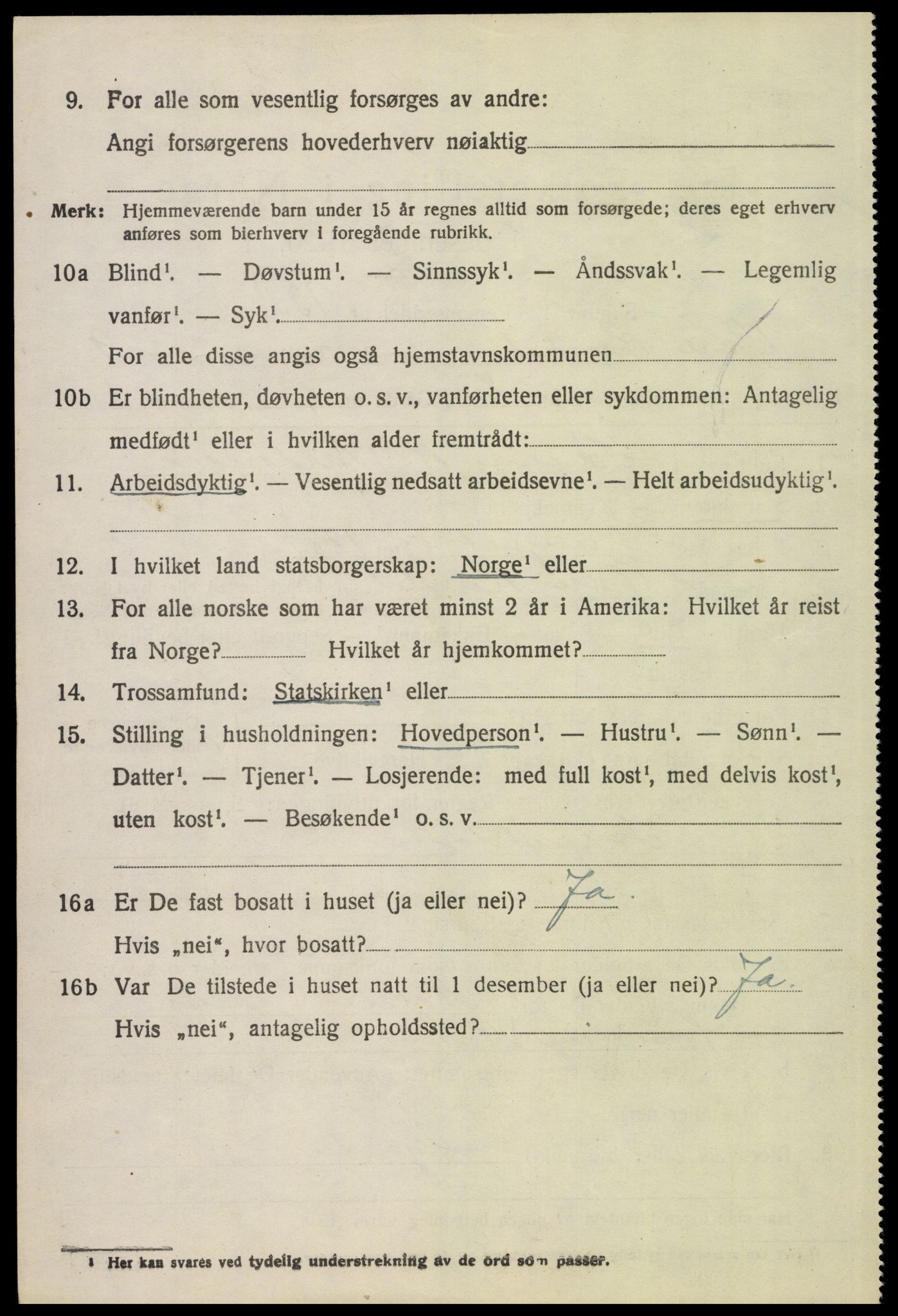 SAH, Folketelling 1920 for 0433 Øvre Rendal herred, 1920, s. 3390