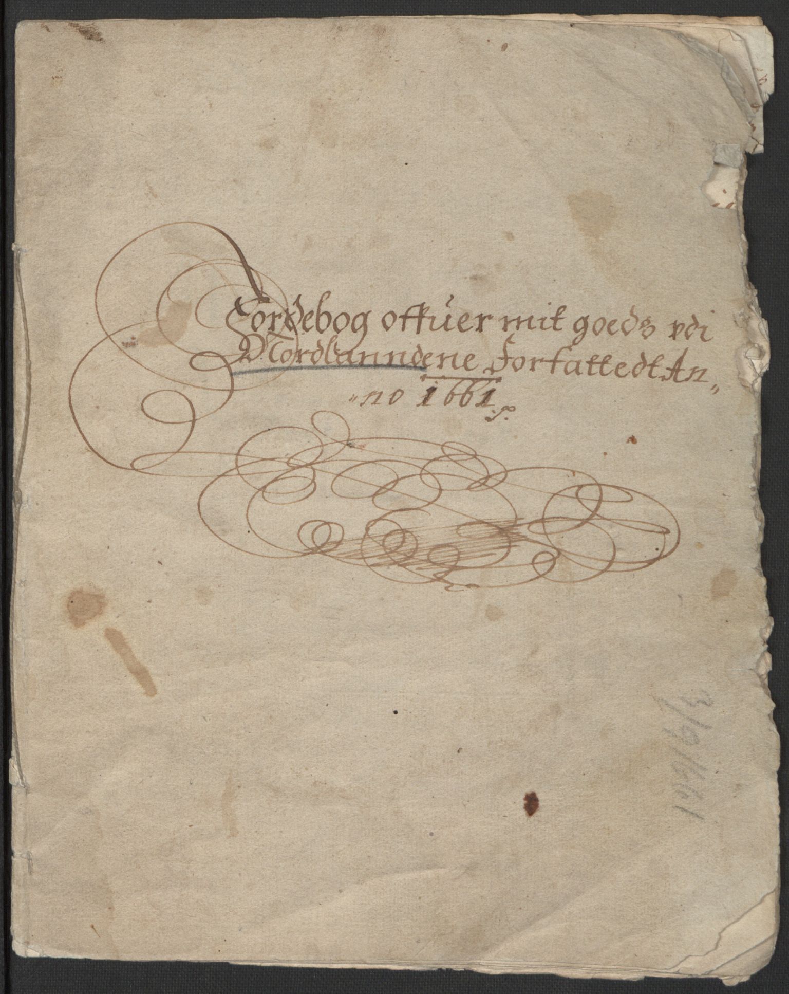 Rentekammeret inntil 1814, Realistisk ordnet avdeling, RA/EA-4070/L/L0030/0003: Nordland lagdømme: / Preben von Ahnens jordebok over hans gods i Nordlandene, 1661