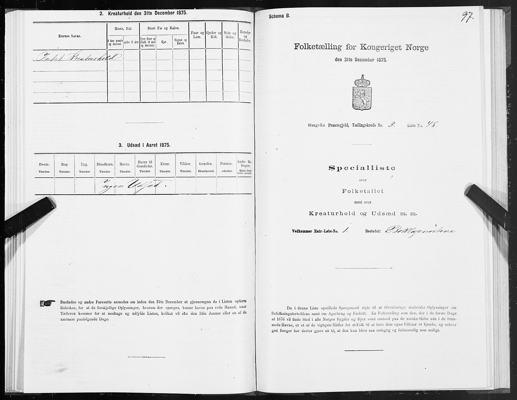 SAT, Folketelling 1875 for 1564P Stangvik prestegjeld, 1875, s. 2097