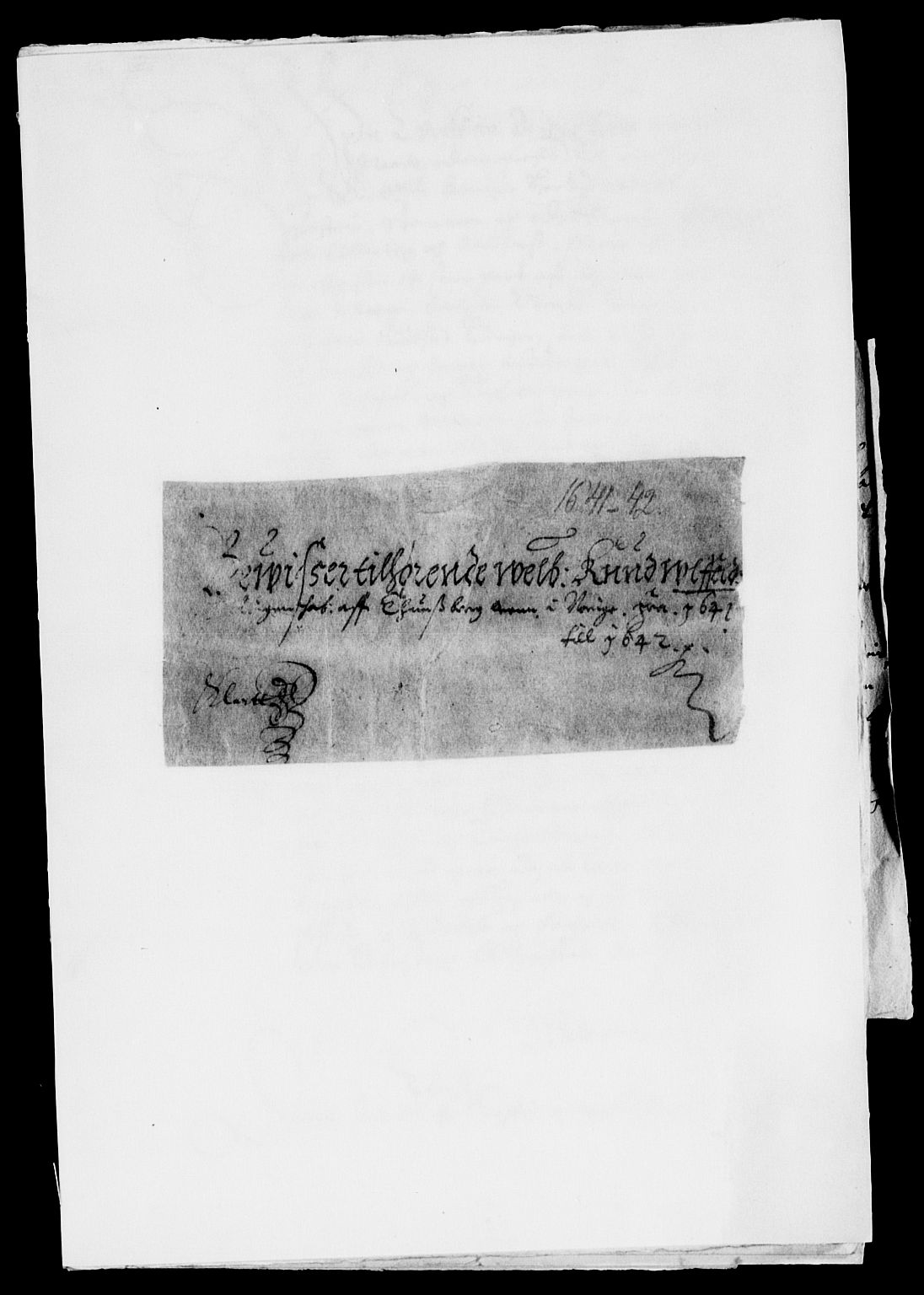 Rentekammeret inntil 1814, Reviderte regnskaper, Lensregnskaper, AV/RA-EA-5023/R/Rb/Rbo/L0022: Tønsberg len, 1641-1642