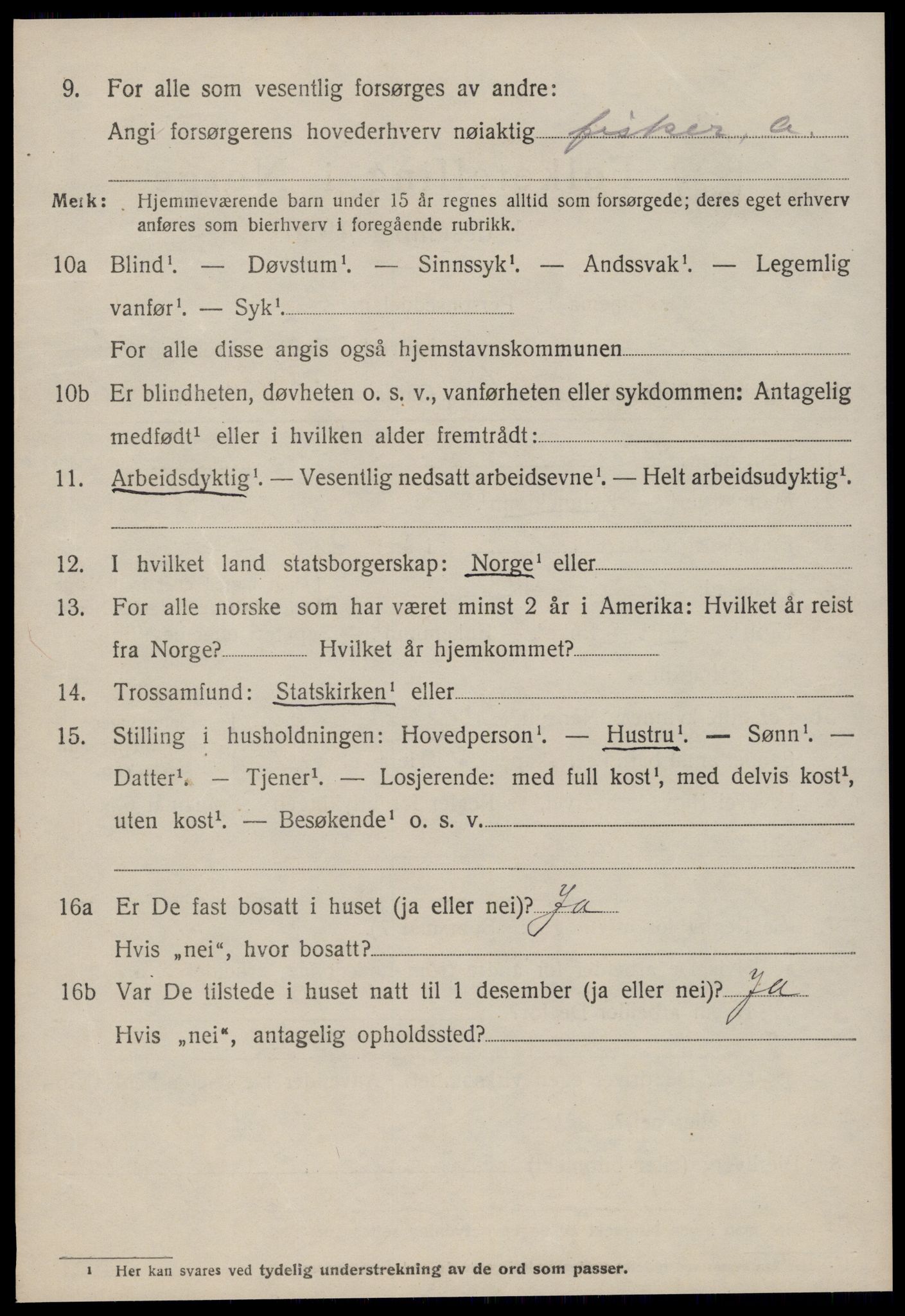 SAT, Folketelling 1920 for 1550 Hustad herred, 1920, s. 4168