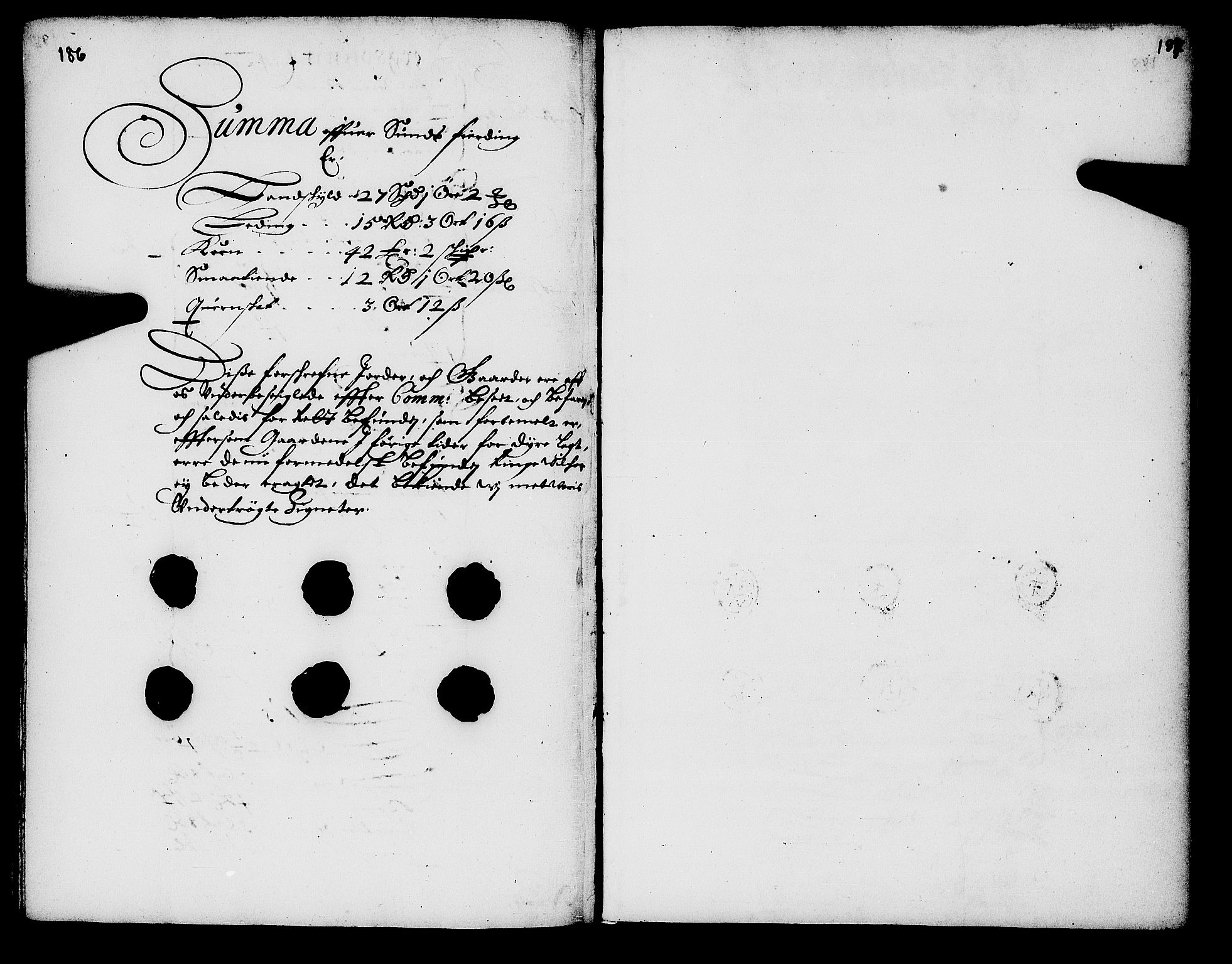 Rentekammeret inntil 1814, Realistisk ordnet avdeling, AV/RA-EA-4070/N/Nb/Nba/L0056: Namdalen len, 1669, s. 186-187