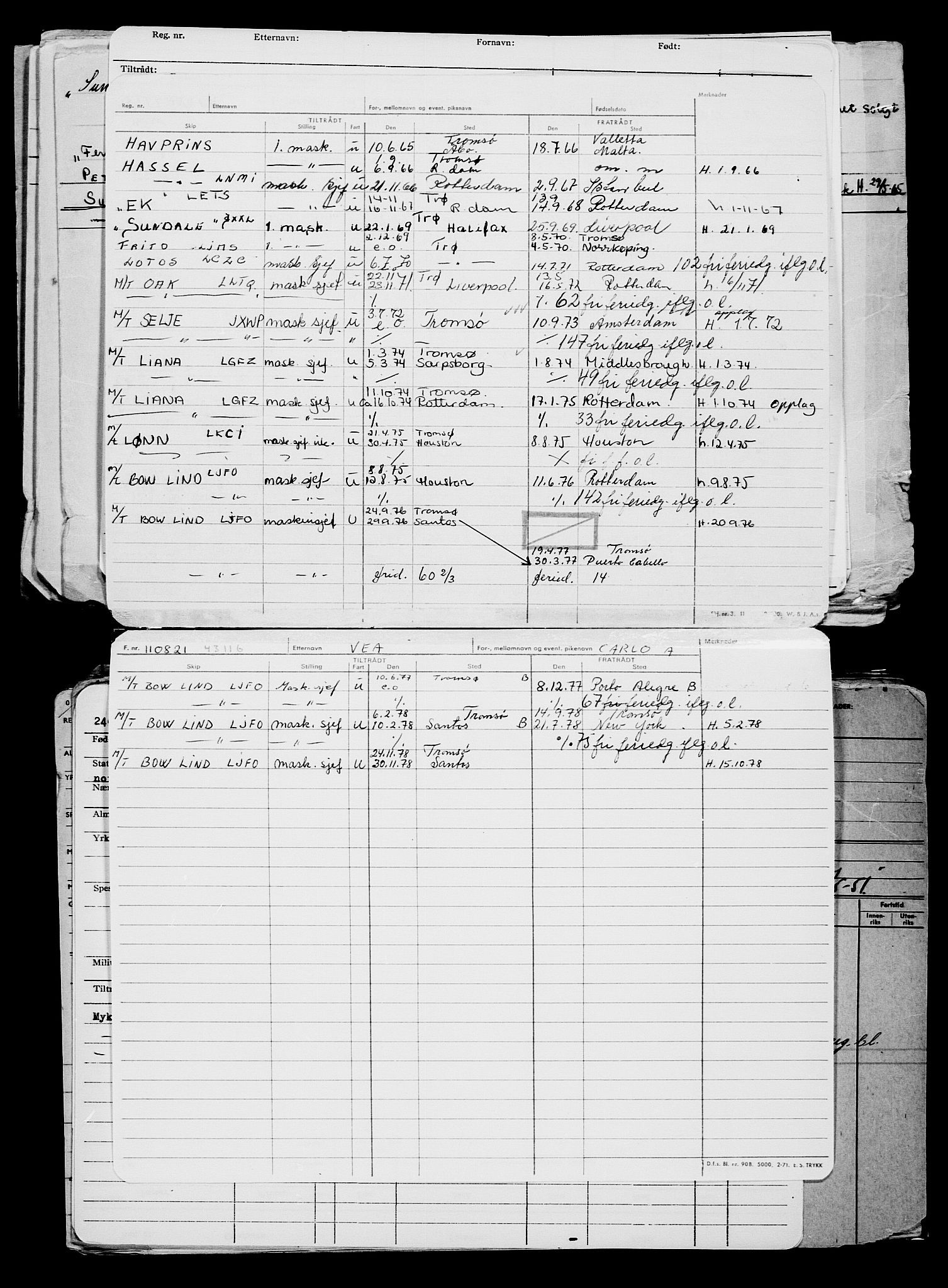 Direktoratet for sjømenn, AV/RA-S-3545/G/Gb/L0197: Hovedkort, 1921, s. 25