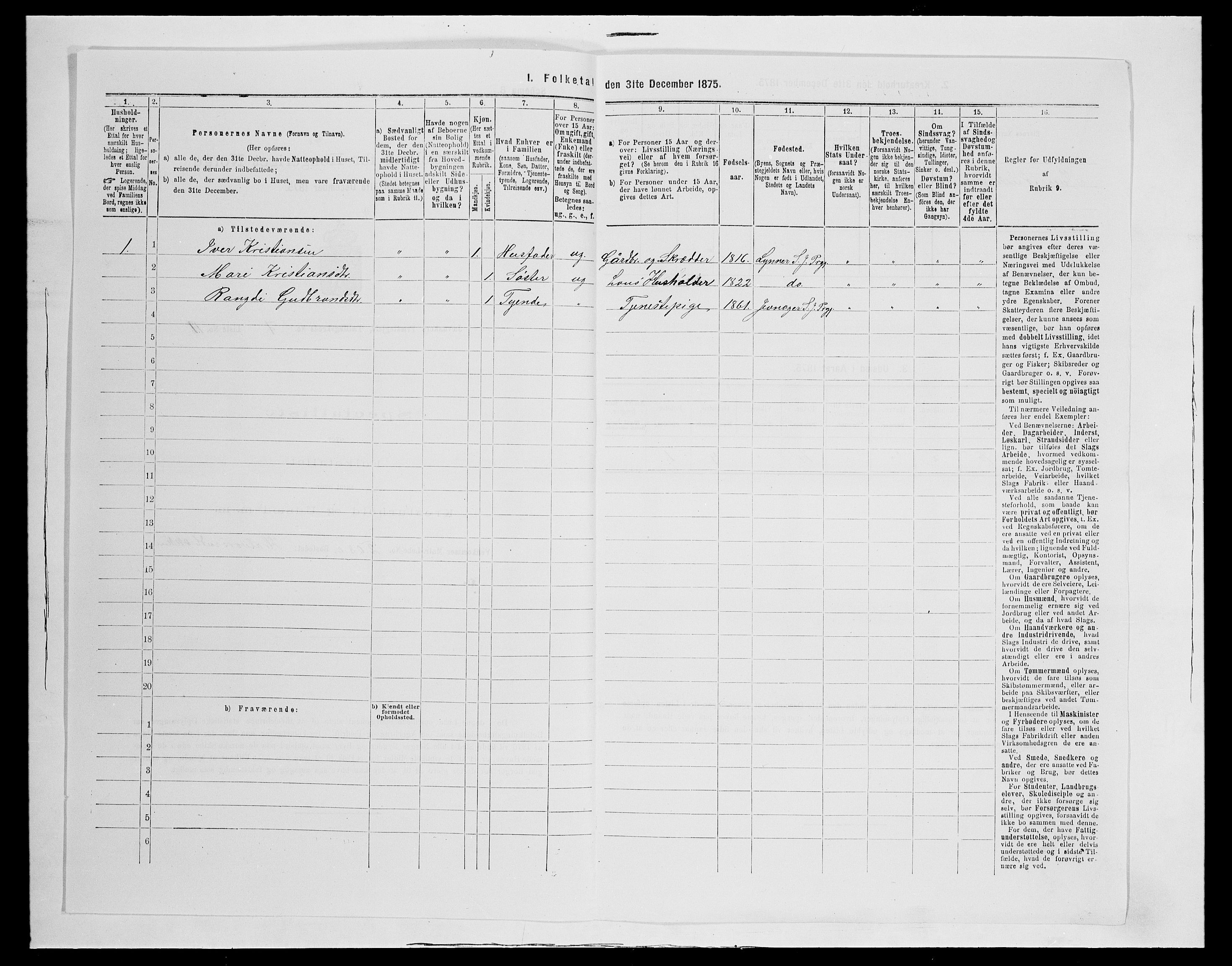 SAH, Folketelling 1875 for 0532P Jevnaker prestegjeld, 1875, s. 1178