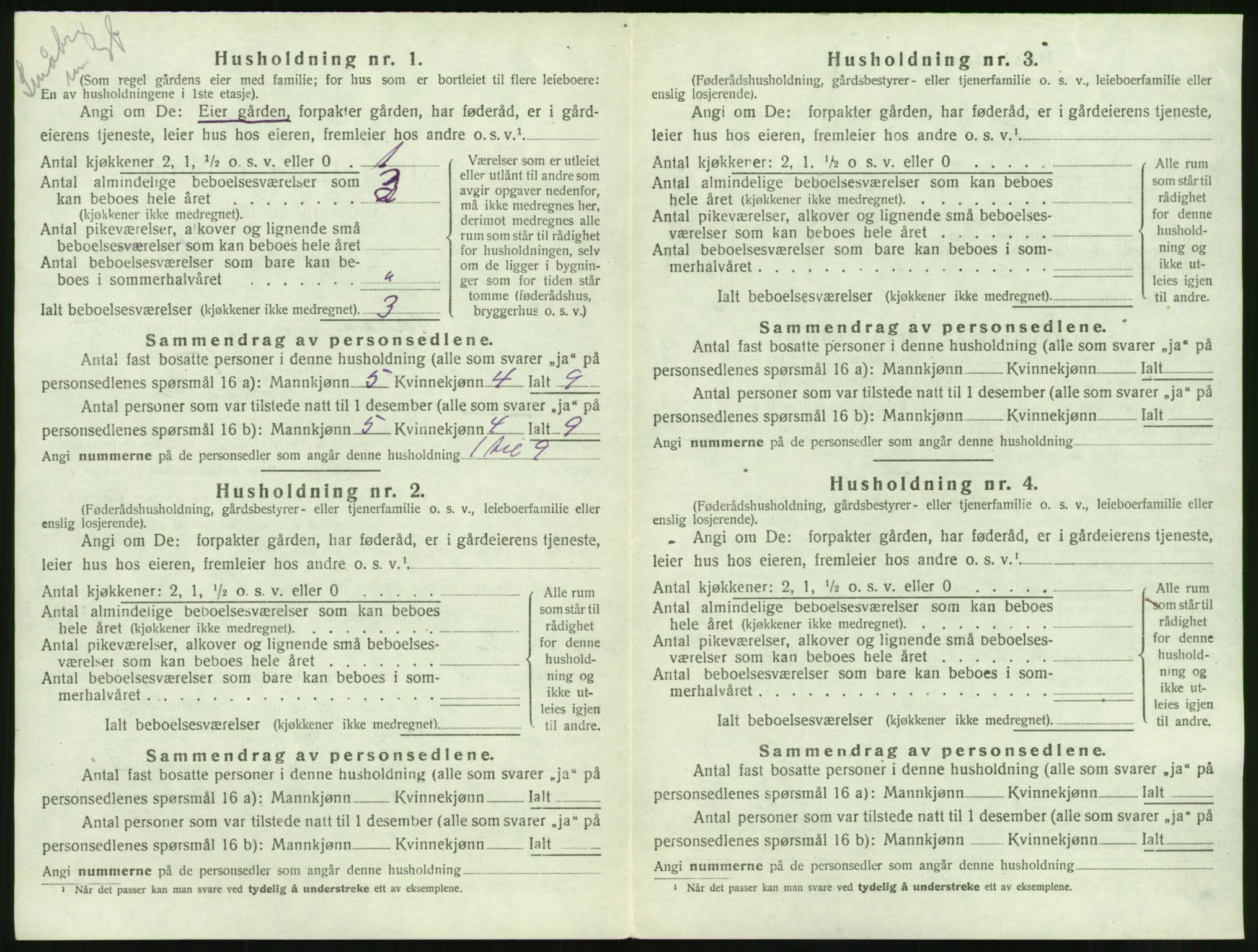 SAT, Folketelling 1920 for 1571 Halsa herred, 1920, s. 277