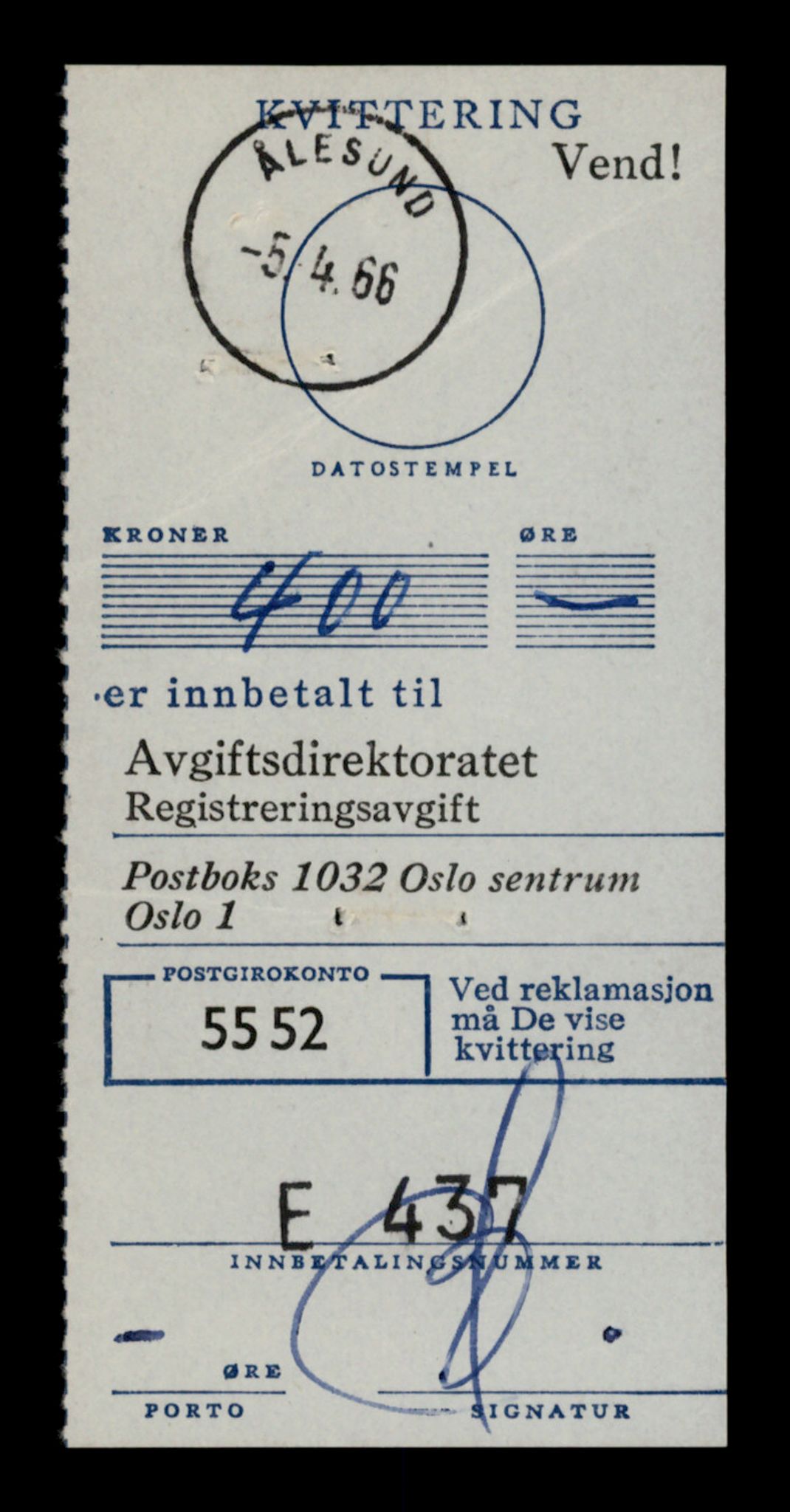 Møre og Romsdal vegkontor - Ålesund trafikkstasjon, SAT/A-4099/F/Fe/L0012: Registreringskort for kjøretøy T 1290 - T 1450, 1927-1998, s. 209