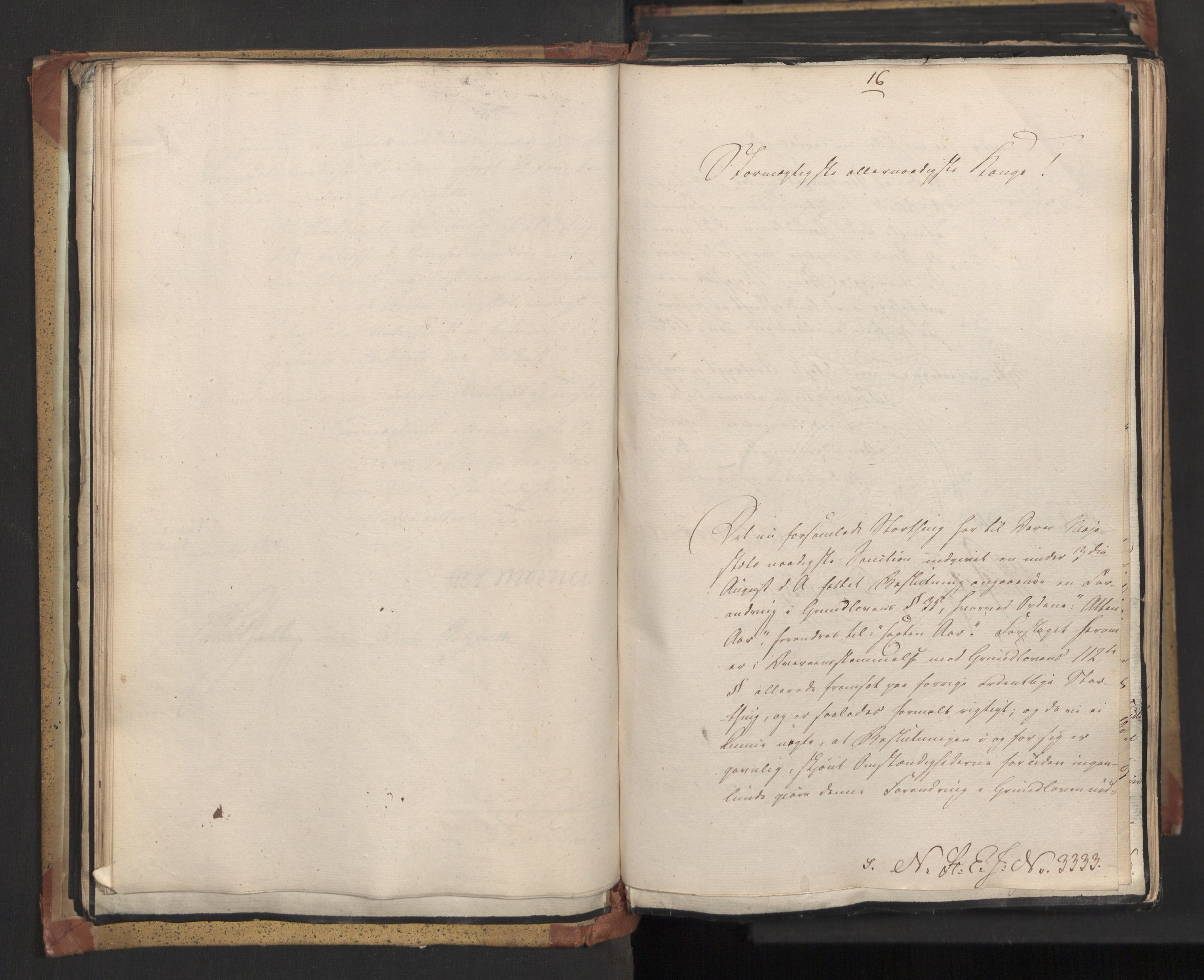 Statsrådsavdelingen i Stockholm, AV/RA-S-1003/D/Da/L0016: Regjeringsinnstillinger nr. 3101-3468, 1818, s. 64